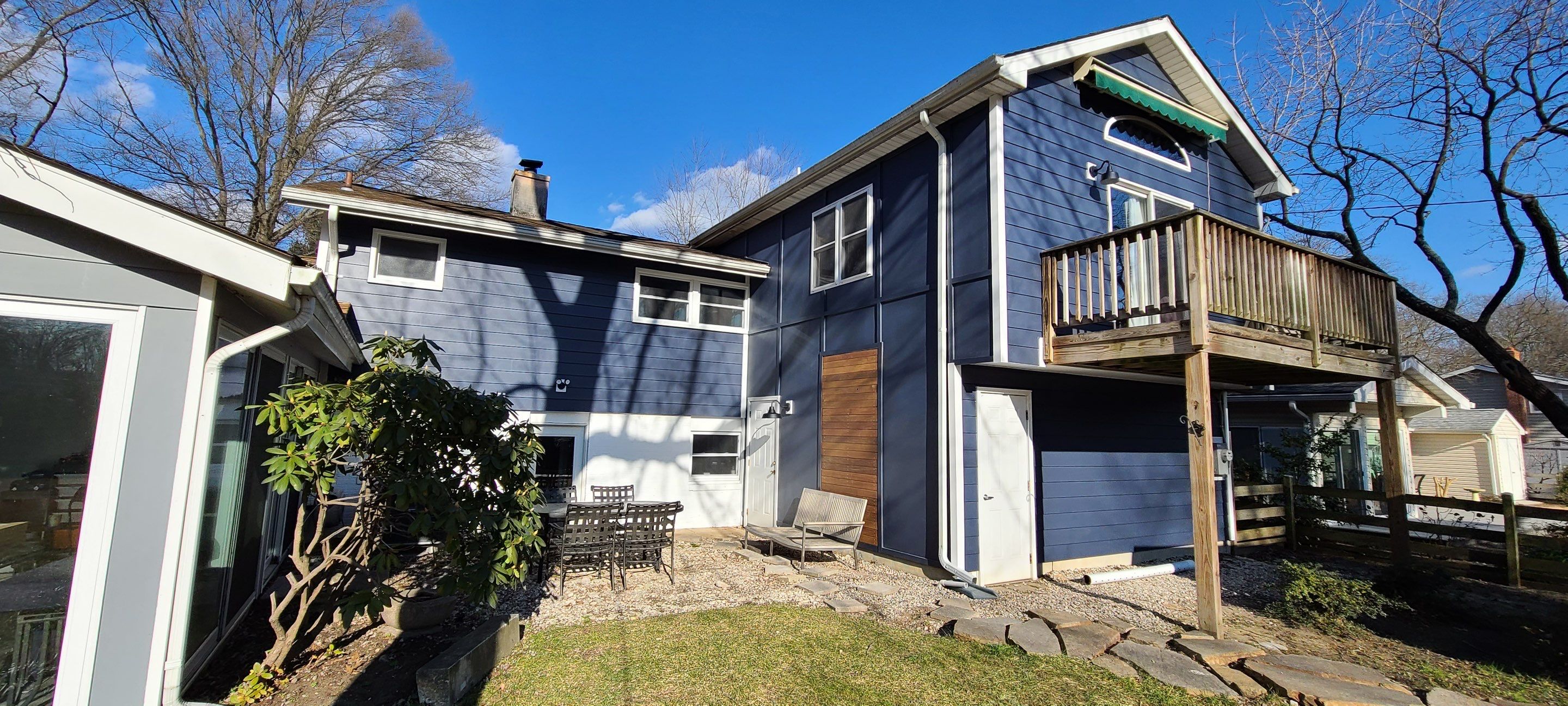 Siding Installation using James Hardie Siding with IPE accents by Window Depot of Annapolis