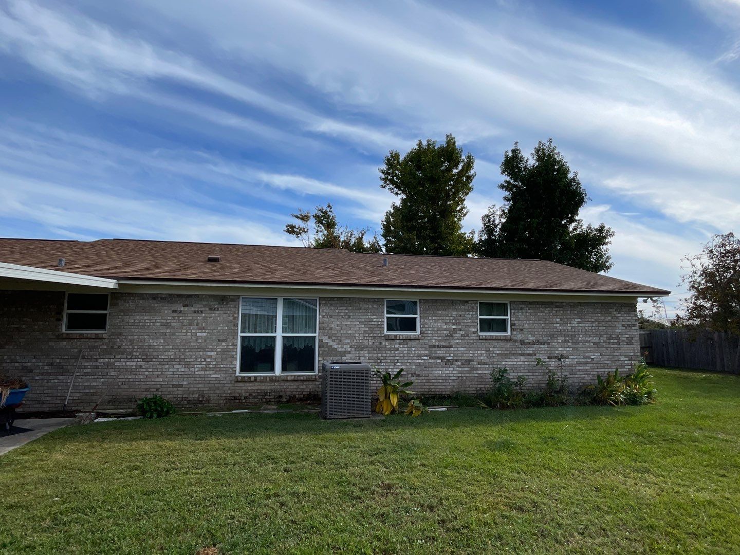 Almond Seamless Gutters by Gutter Professors