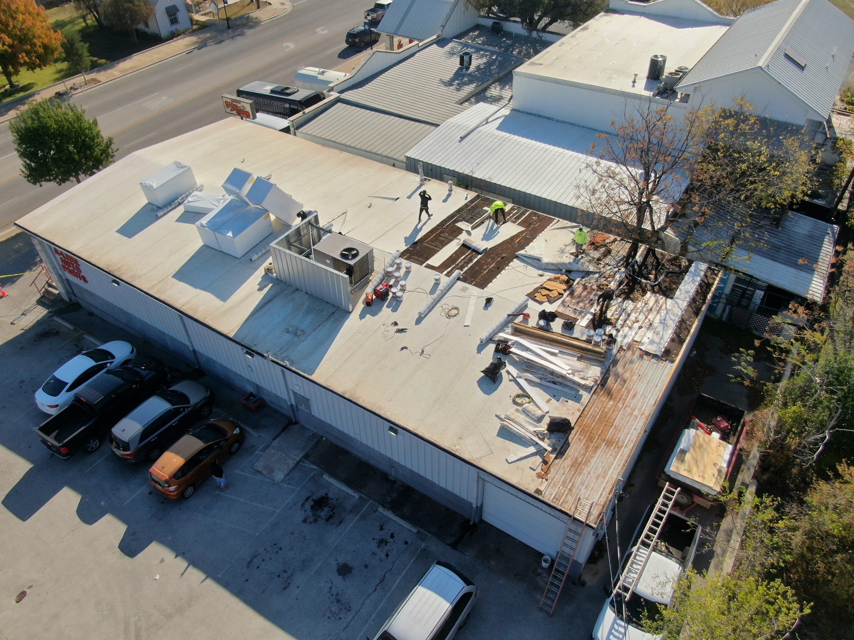 Project in Round Rock by Hartland Roofing & Construction