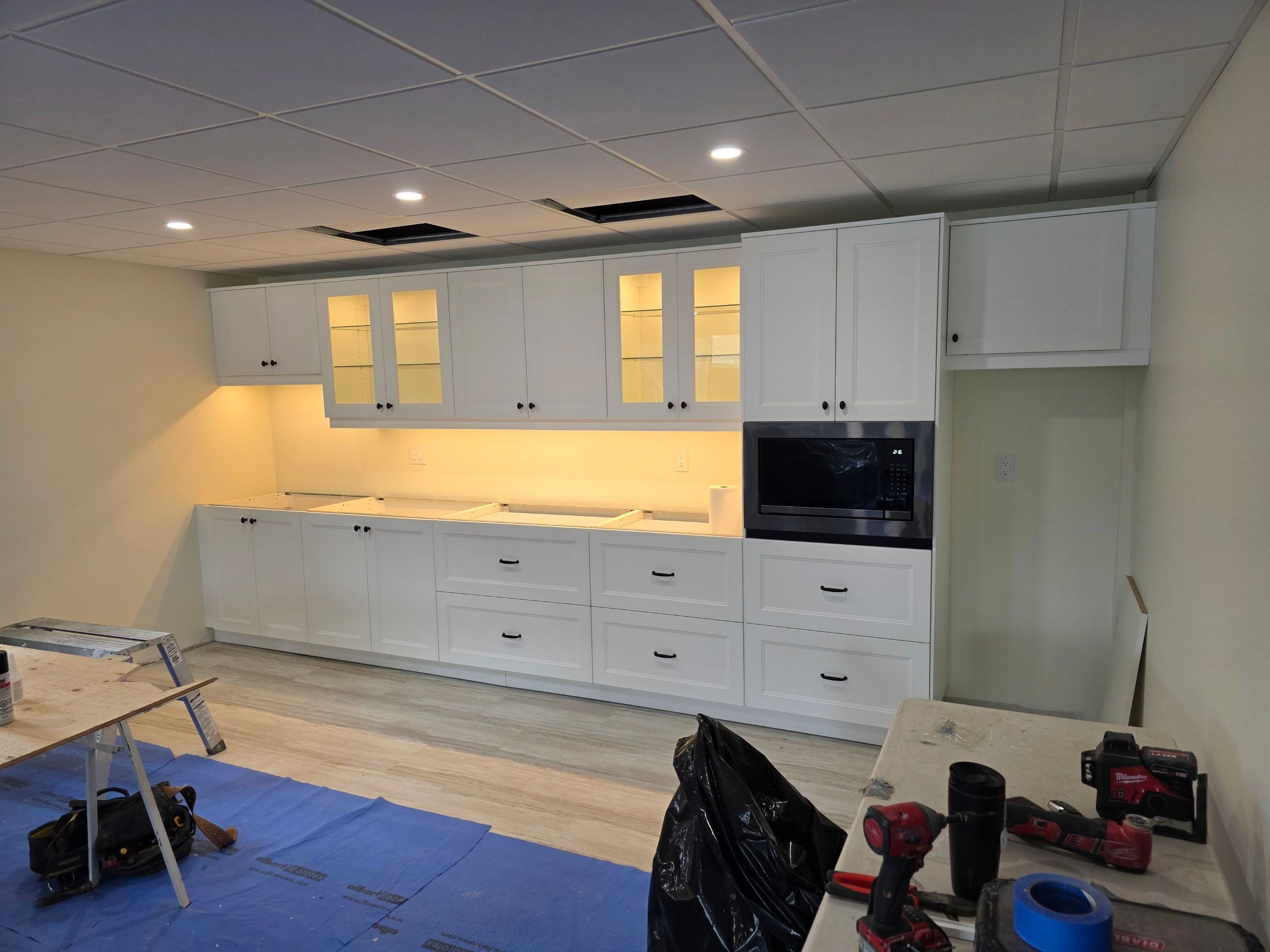 Basement Reno by Impact Construction Sudbury