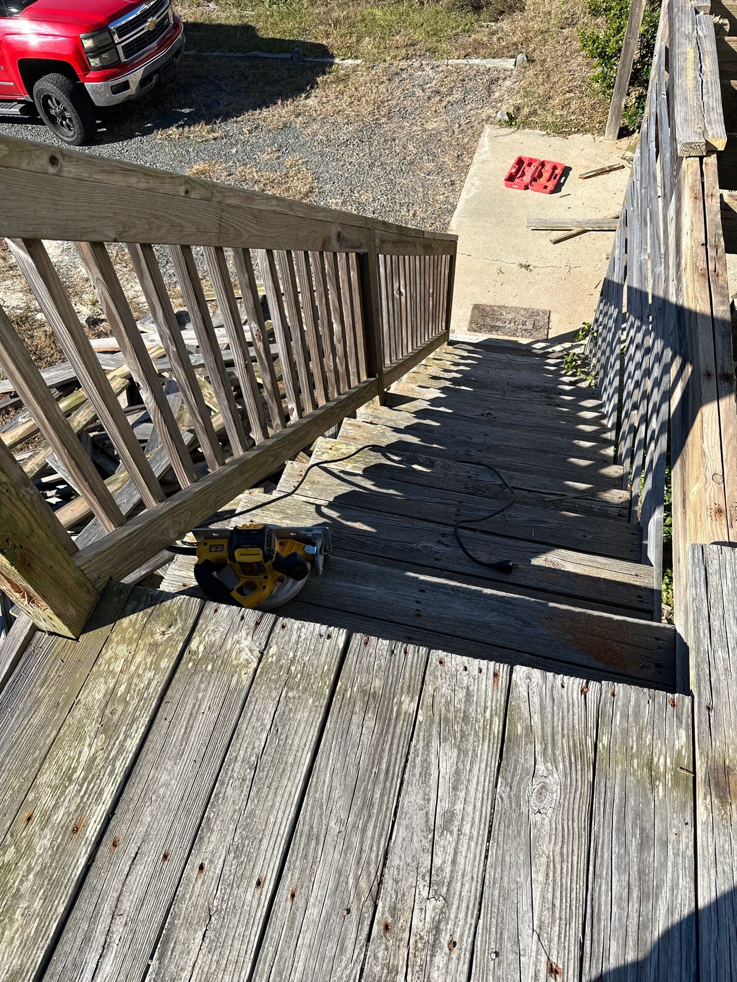 Deck Construction in Oak Island, NC | Coastal Outdoor Living Project by RGR Construction and Roofing, LLC