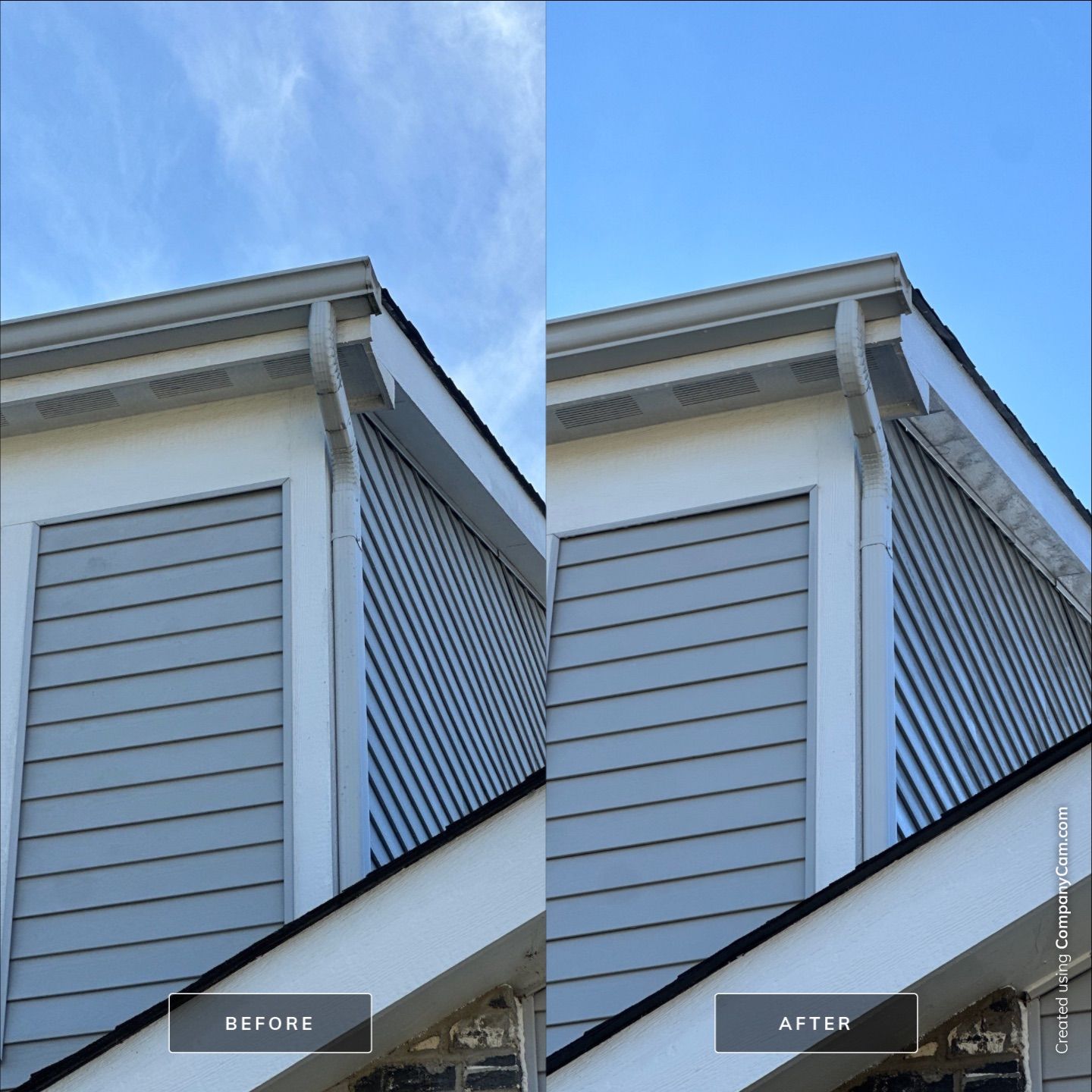 Project in Crystal Lake by Simmons Power & Soft Washing