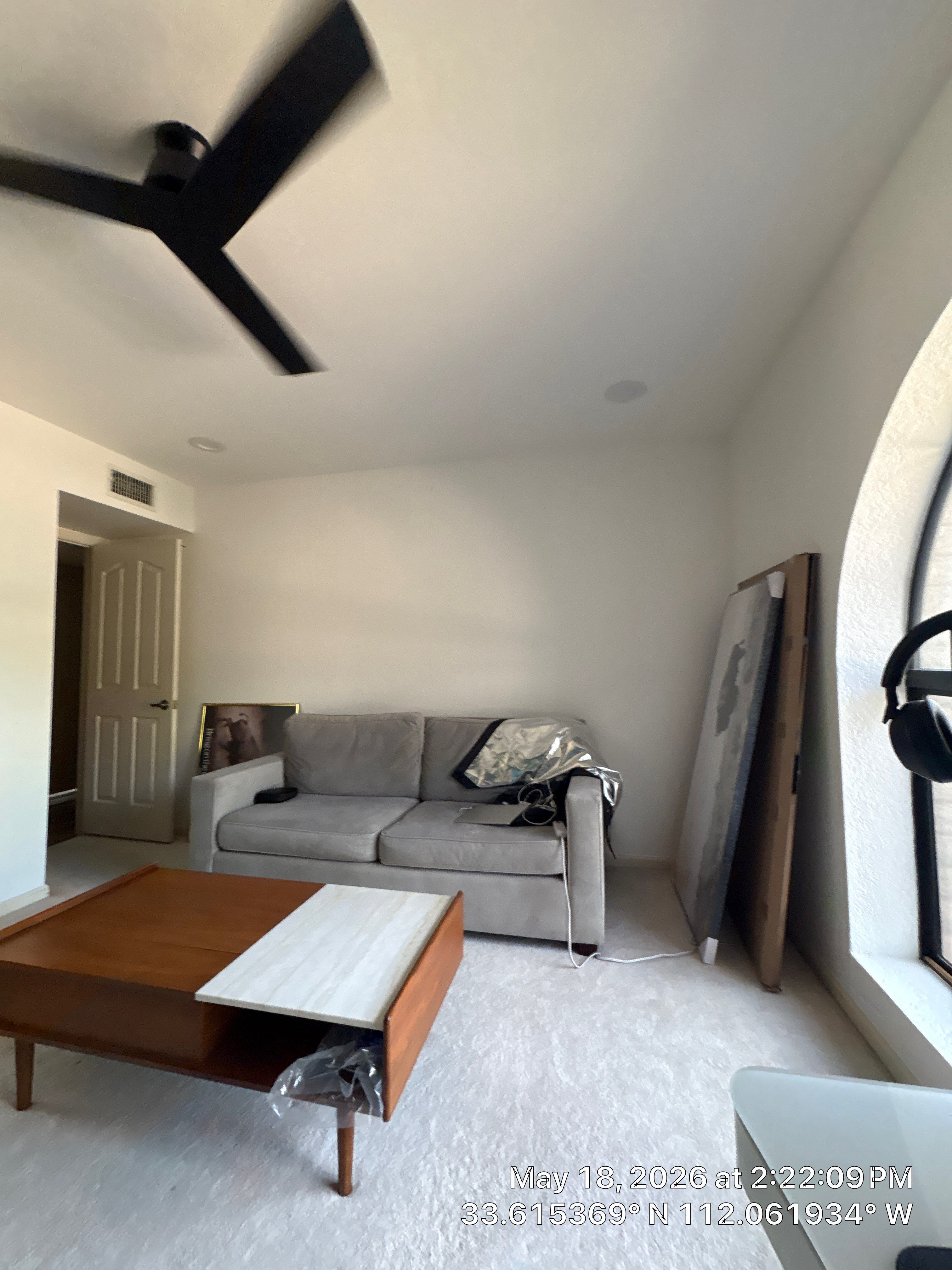 Modern AV Update and Home Office Installation in Phoenix by CompanyCam Sales Demo