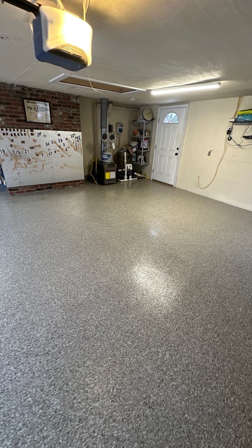 Shoreline Garage Project in Wexford by Floors in a Day, Inc