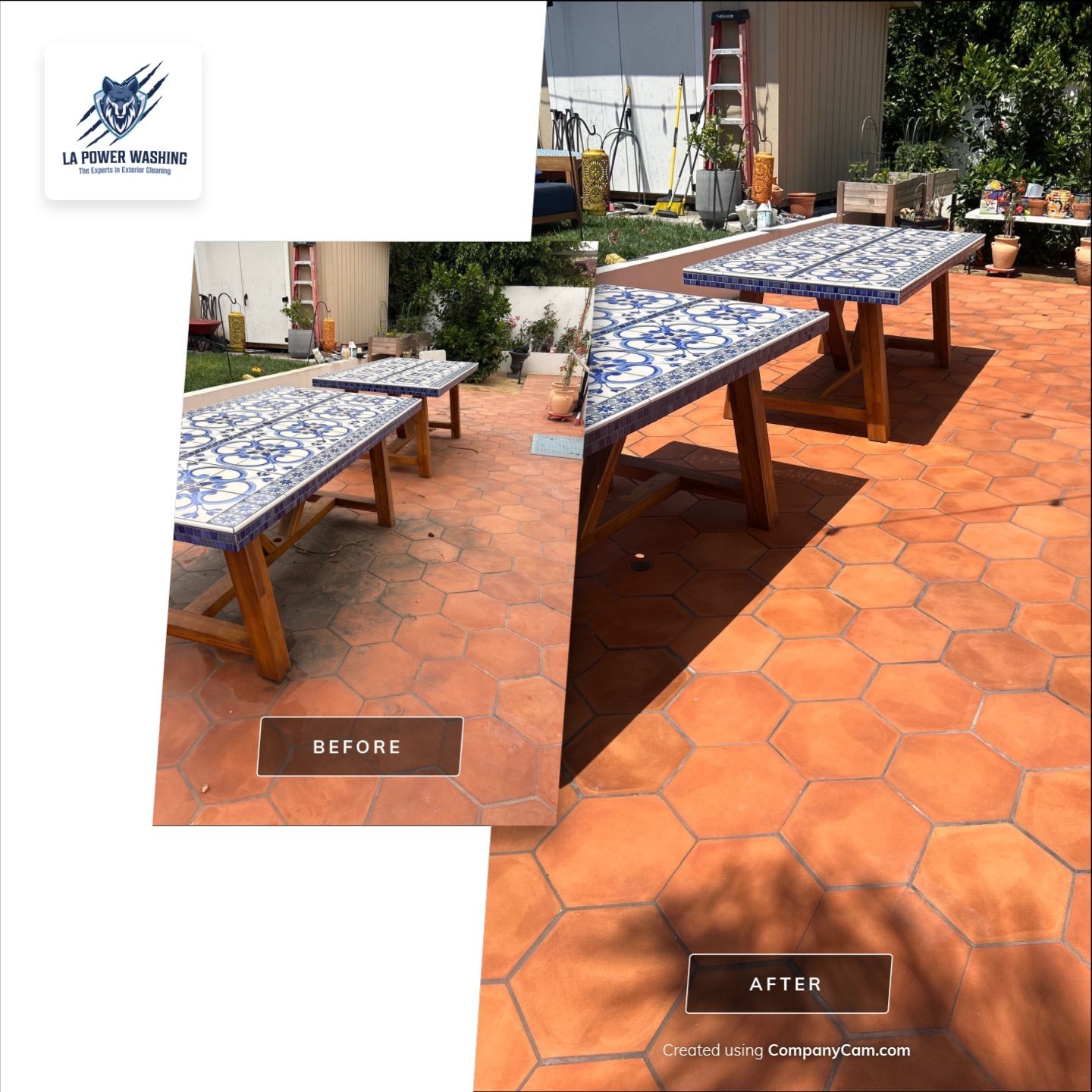 Spanish Tile Pressure Washing & Sealing – Los Angeles, CA by La Power Washing Inc