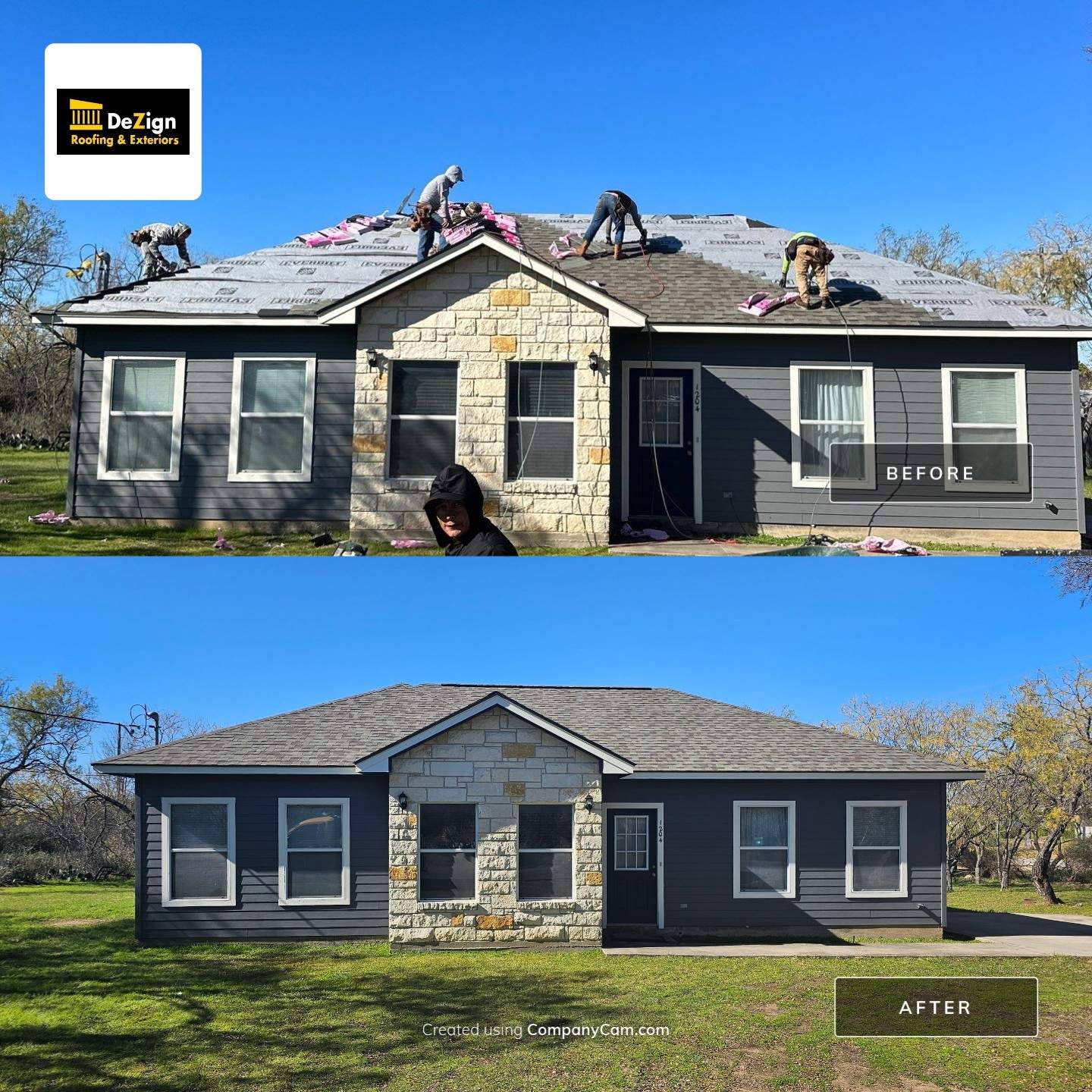 Residential Roofing Installation using Owens Corning Duration TruDef Driftwood by DeZign Roofing & Exteriors