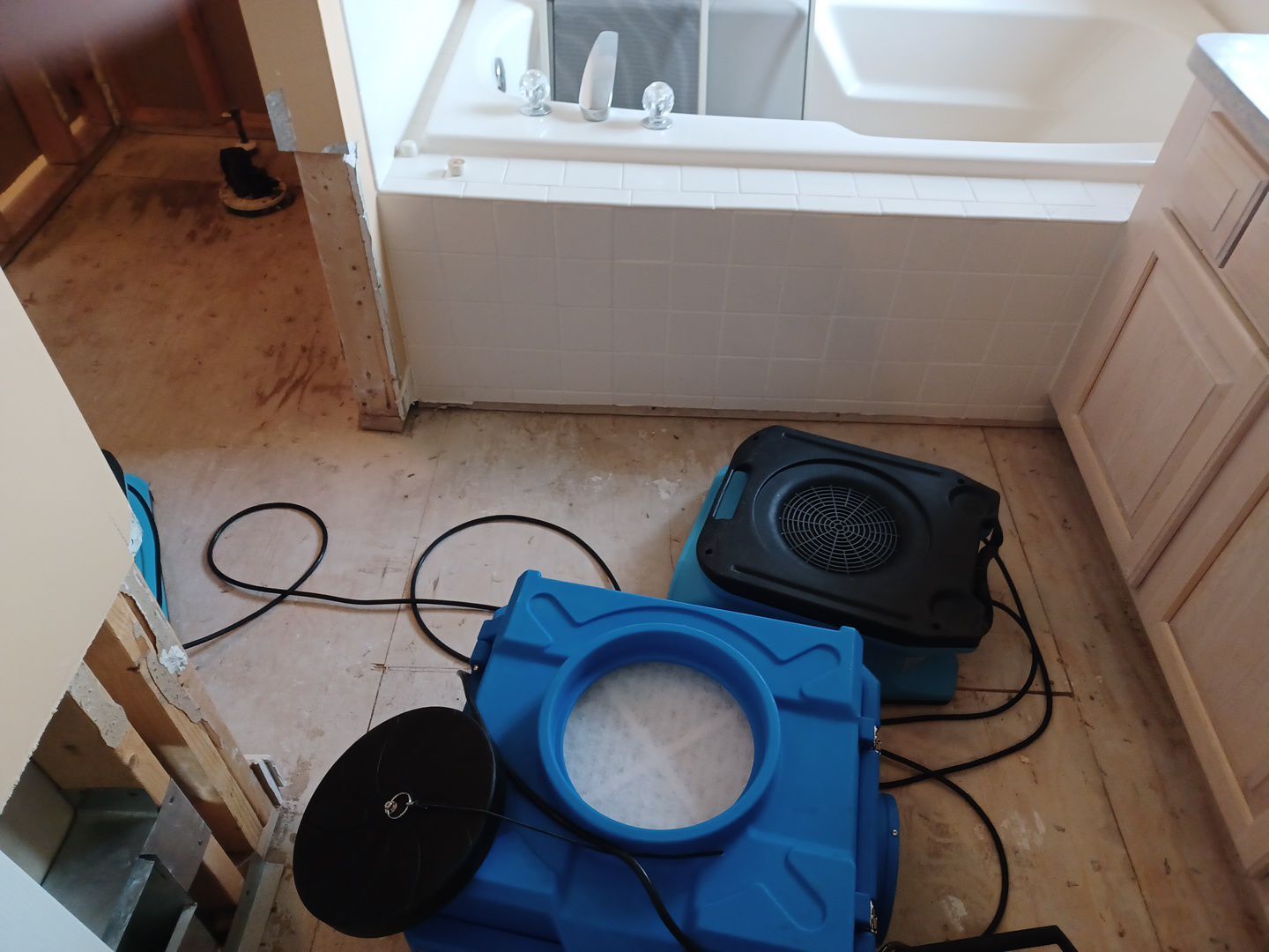 Project in Macomb by EzDry Water Mitigation & Property Restoration