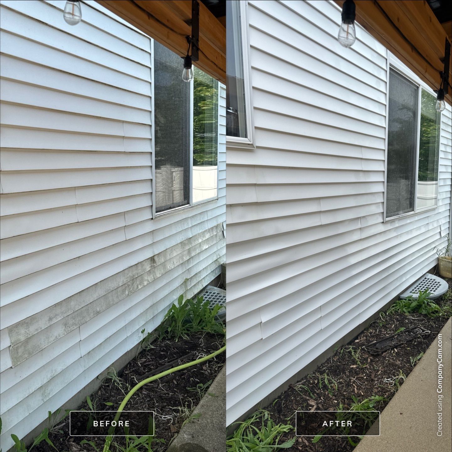 Project in McHenry by Simmons Power & Soft Washing