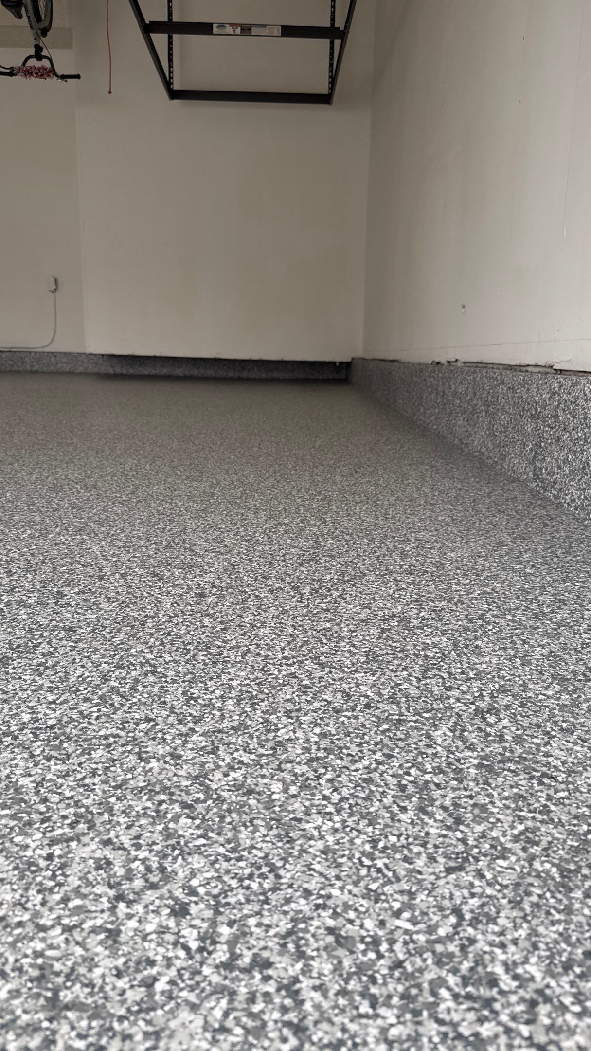 Another Beautiful Stonehenge Flake Floor !! by Banner Garage