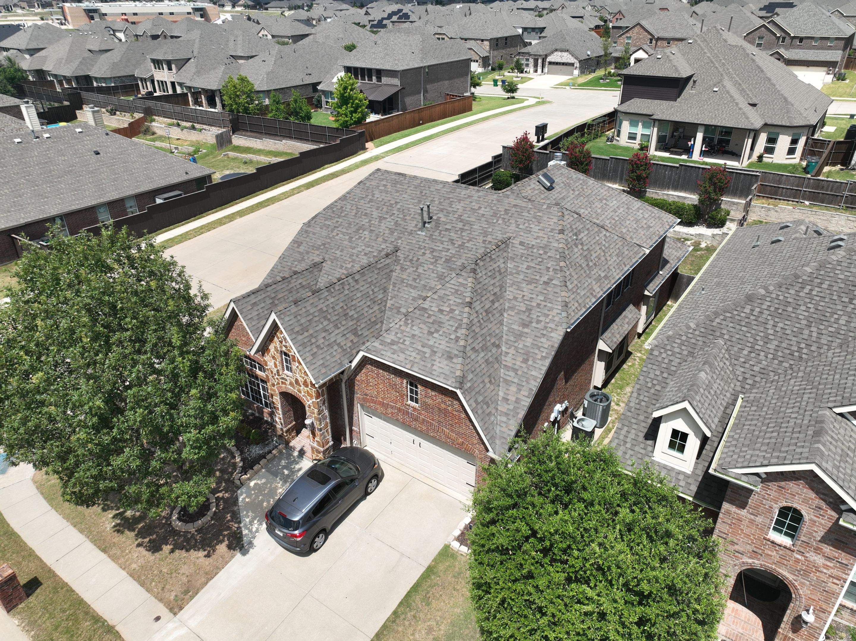 Residential Roofing Installation using Malarkey Vista Natural Wood by OneSource Roofing and Restoration