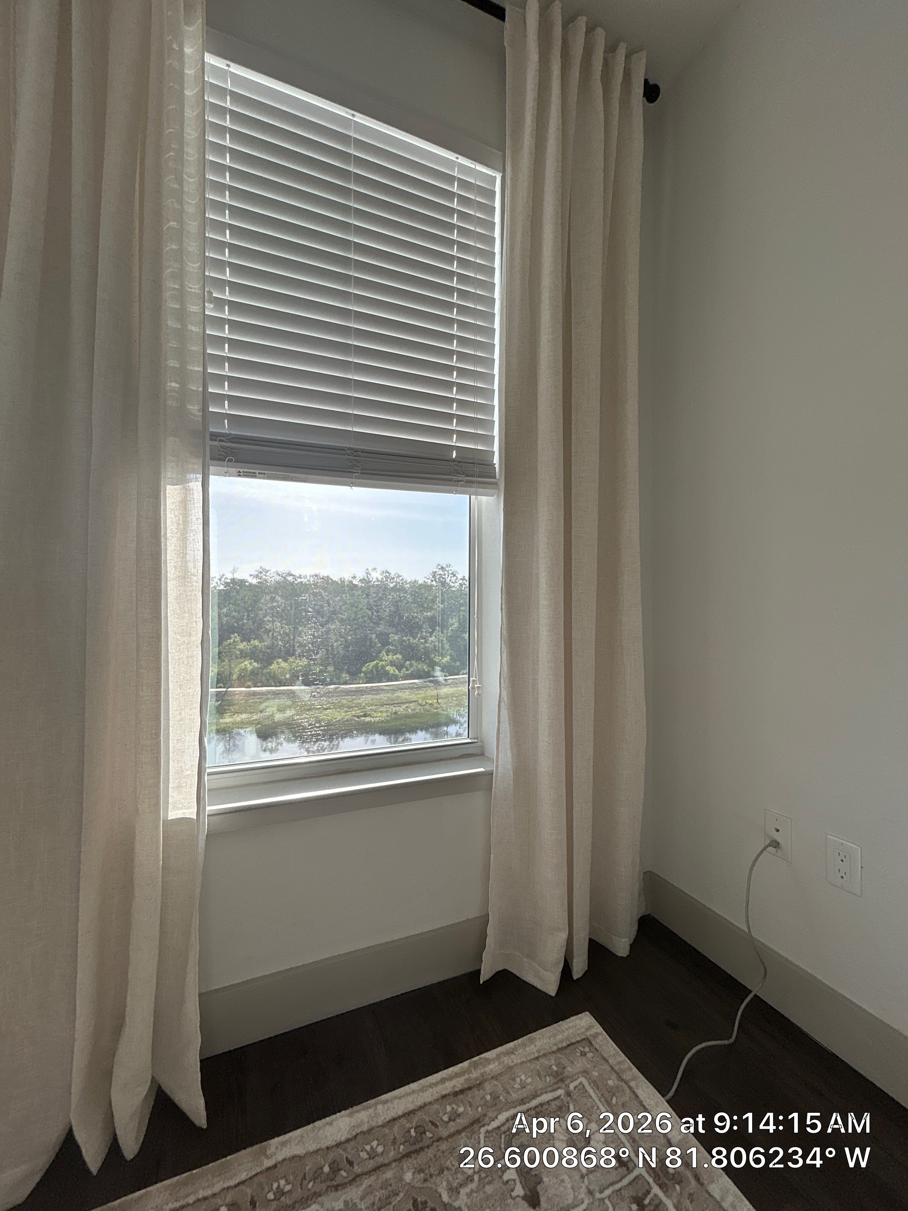 Custom Window Treatment Installation for Wellington New Construction Home by CompanyCam Sales Demo