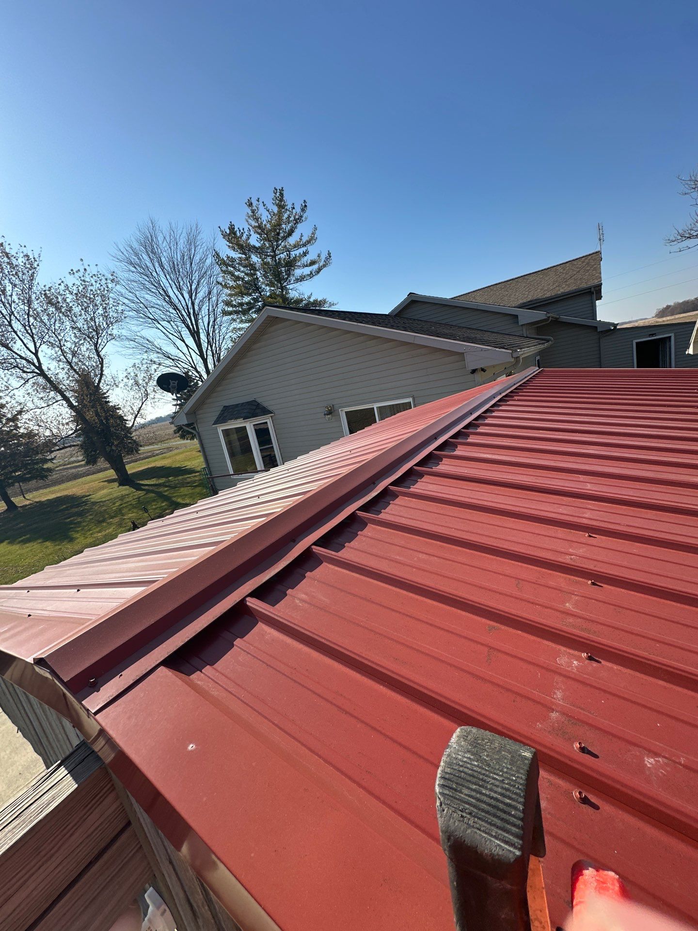 Standing Seam & Exposed Fastener Metal Roof Installation – Bluffton, IN by 4Ever Metal Roofing