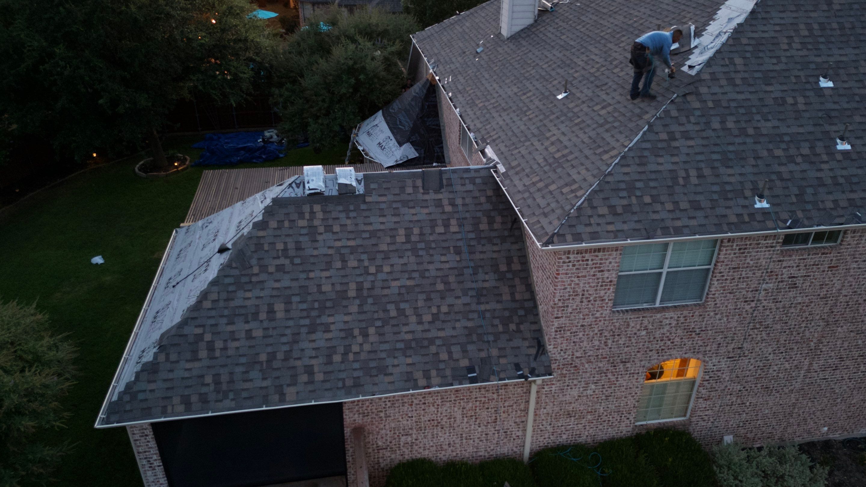 Residential Roofing Installation using IKO Nordic Class 4 by Becker Roofing and Exteriors