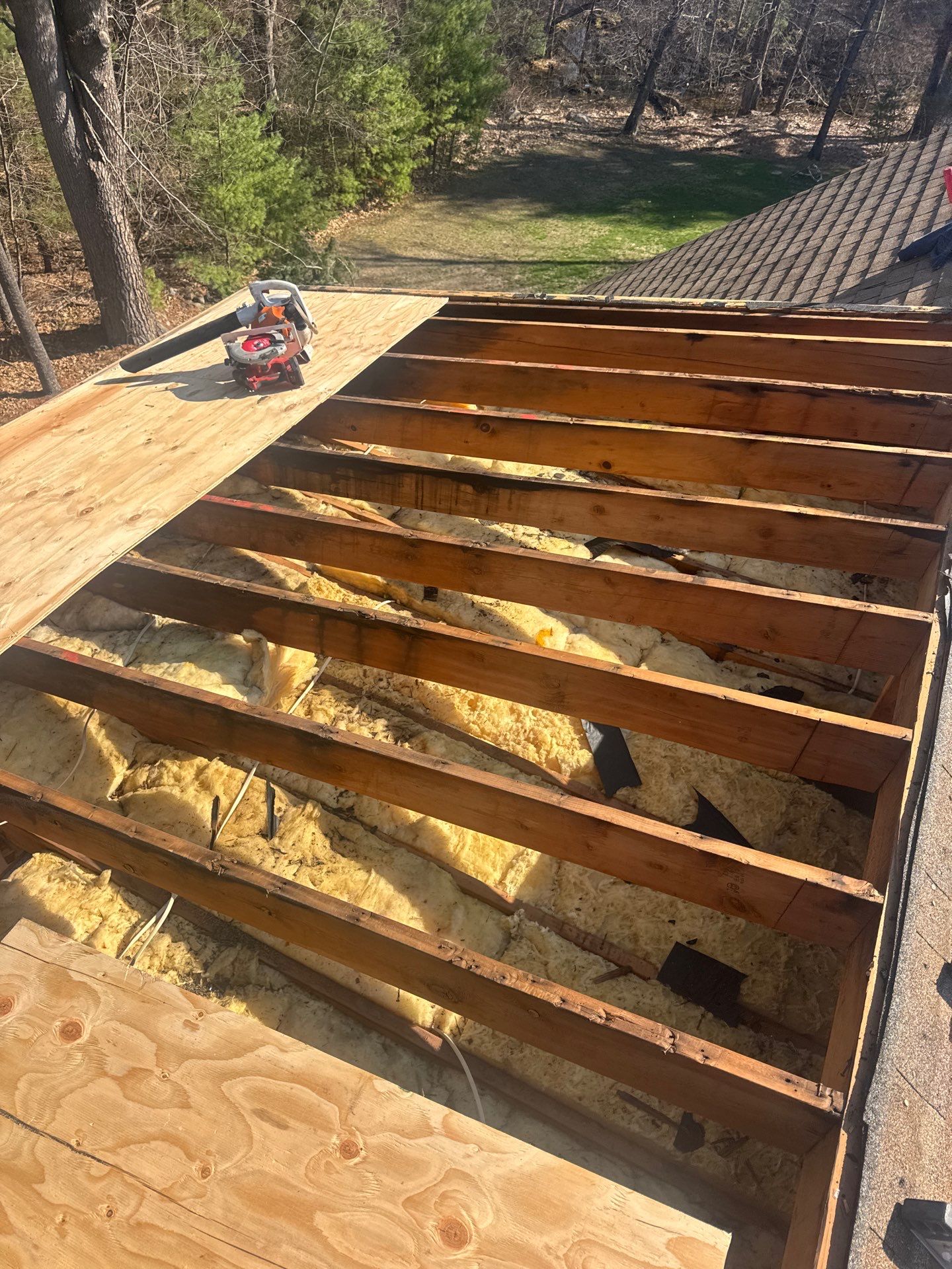 Low-Slope Asphalt-to-EPDM Conversion with Structural Rebuild by Mighty Dog Roofing of Greater Middlesex County