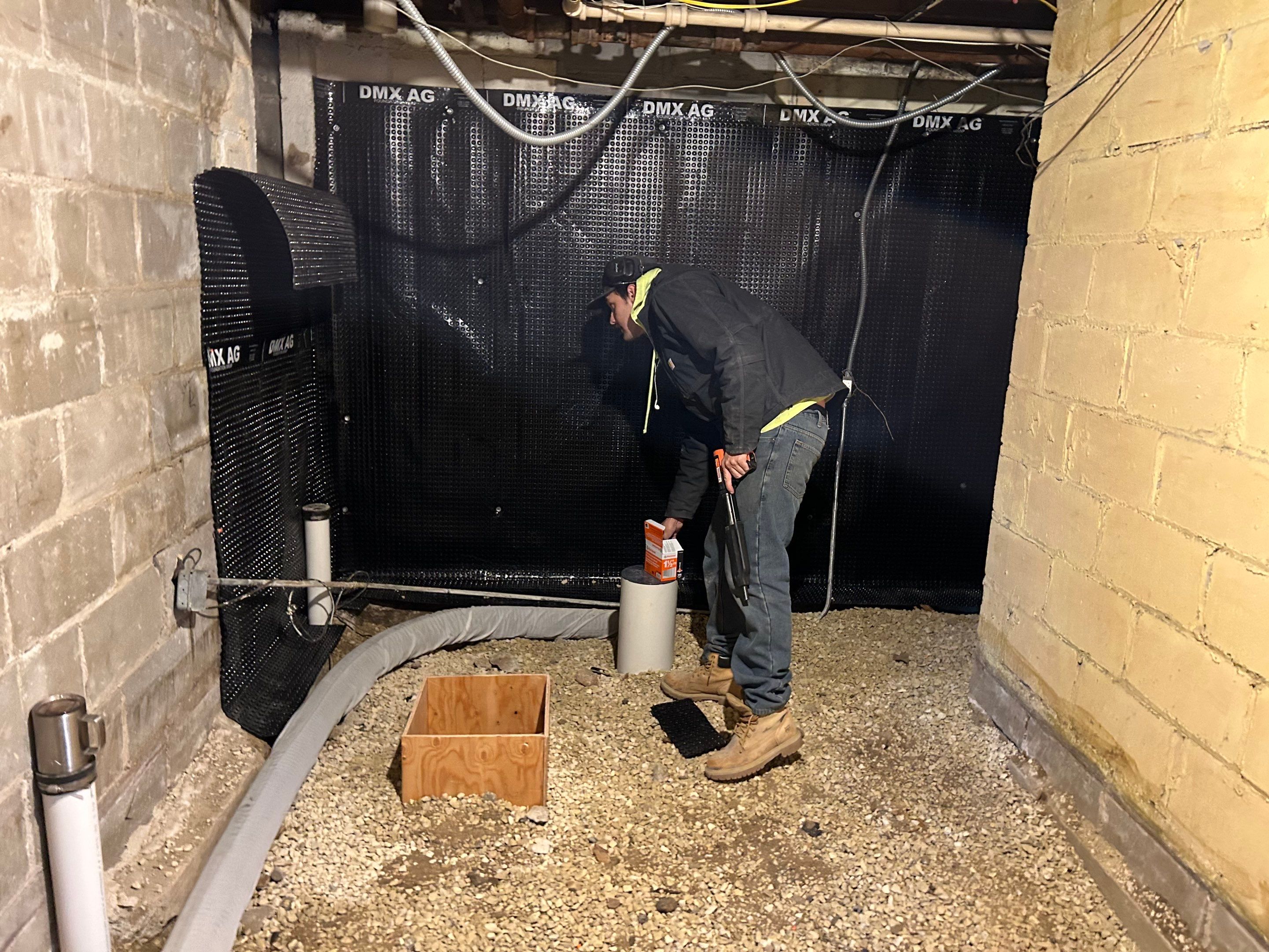 Another Successful Project with QuarterSawn Design Build by Waterproofing Northeast