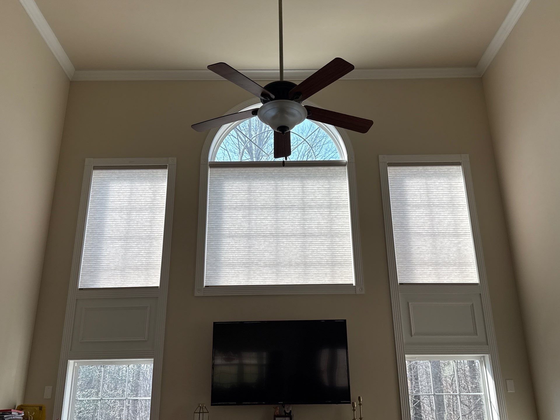 Honeycomb Shade Project in Huntingtown, MD by Southern Maryland Custom Blinds