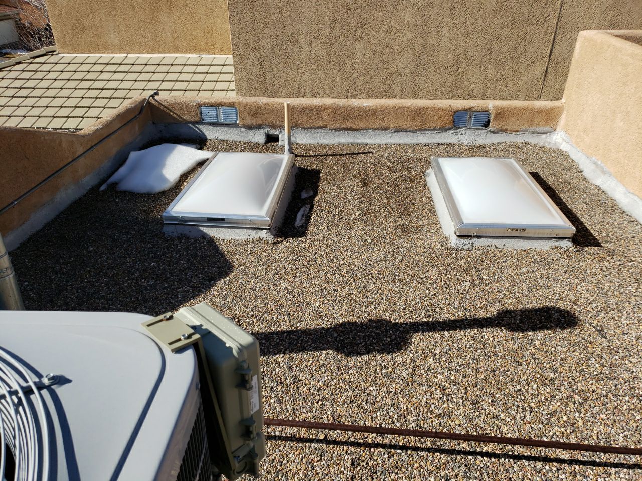 Albuquerque TPO Roof Replacement with Rigid Insulation and Skylights by Doyle Roof Masters Inc
