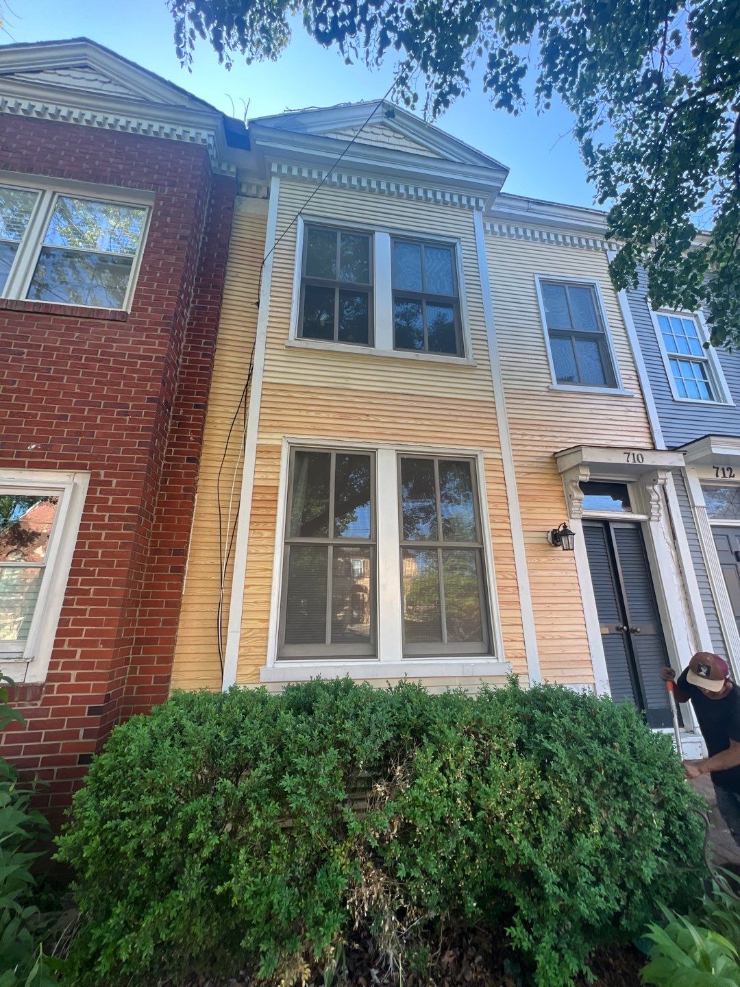 Alexandria: Siding Replacement with Solid Pine Wood Lap Siding by RM Banning, Inc.