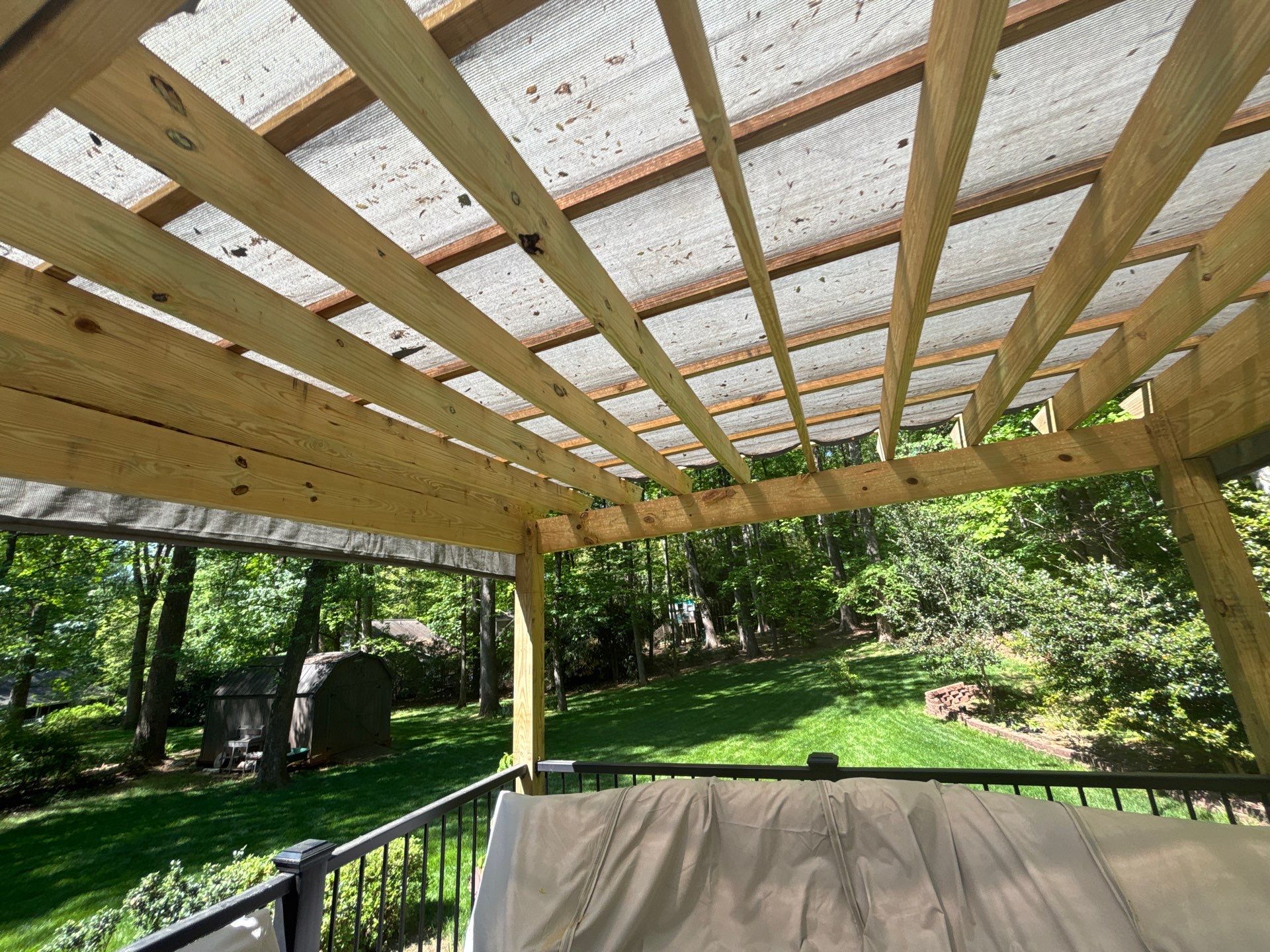 Pergola using Wood Sealant by DuraSeal