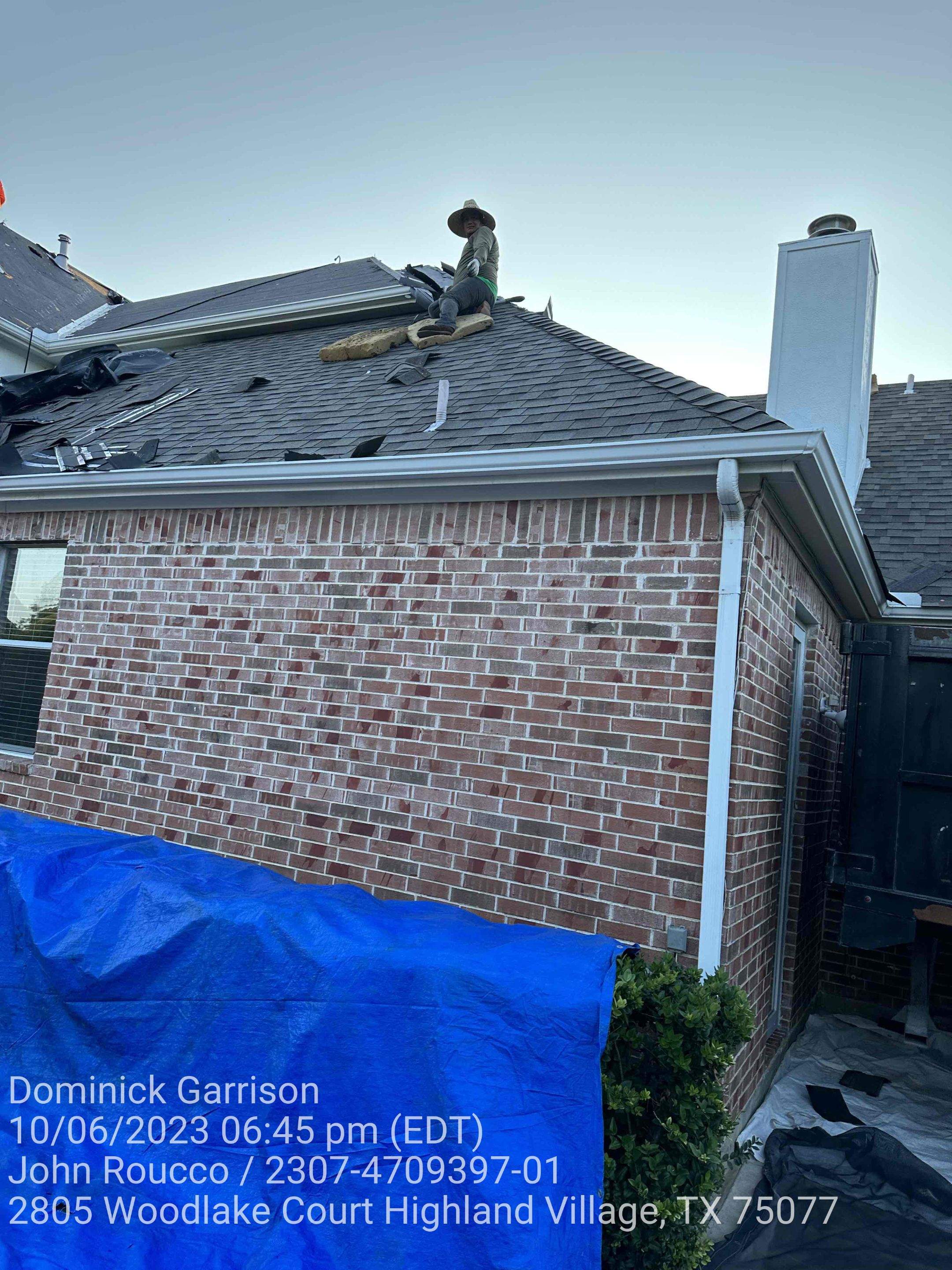 Project in Highland Village by Zeus Exteriors