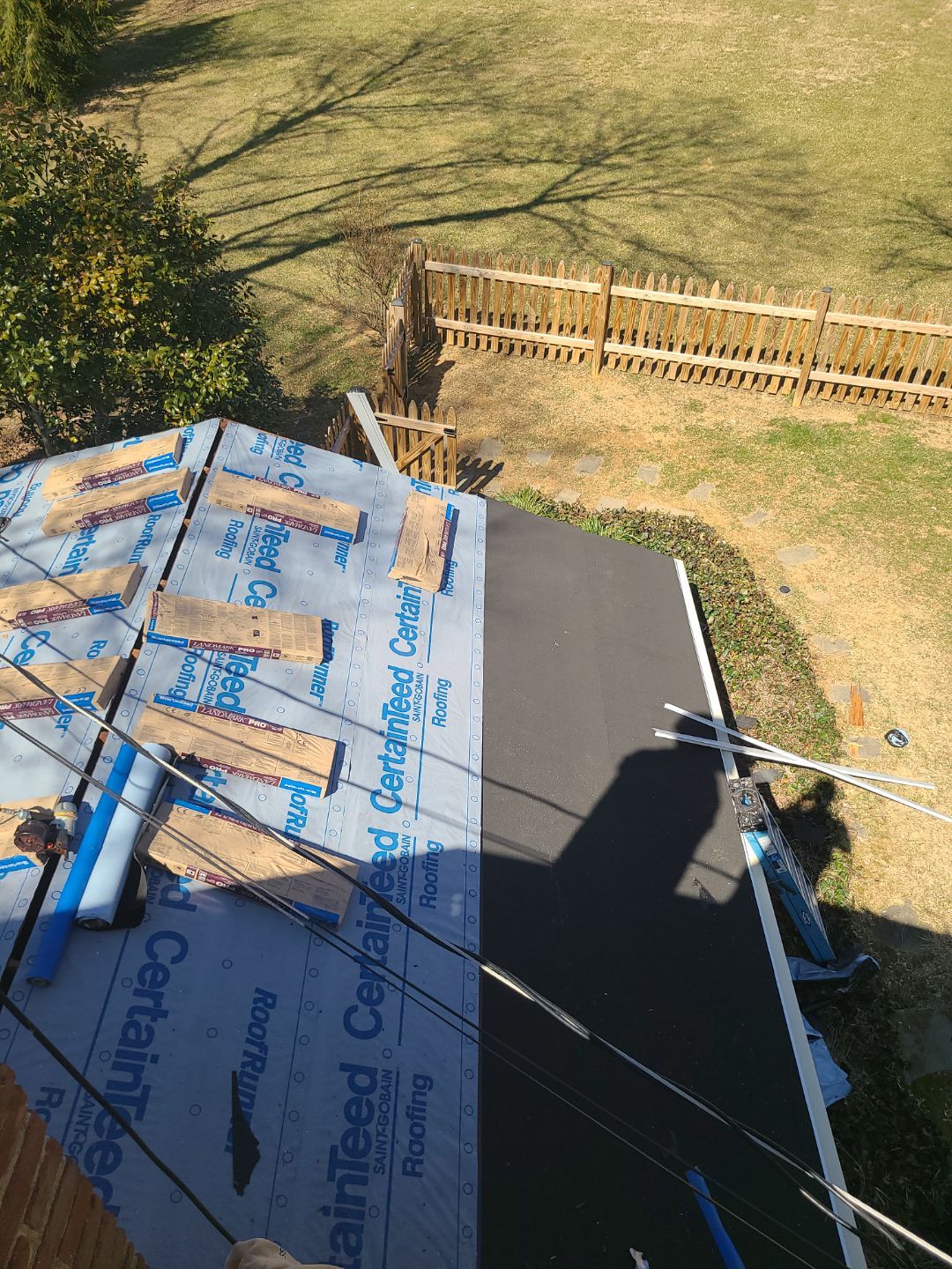 Great Falls: Residential Roof Replacement with CertainTeed Landmark Pro in Max Def Resawn Shake by RM Banning, Inc.
