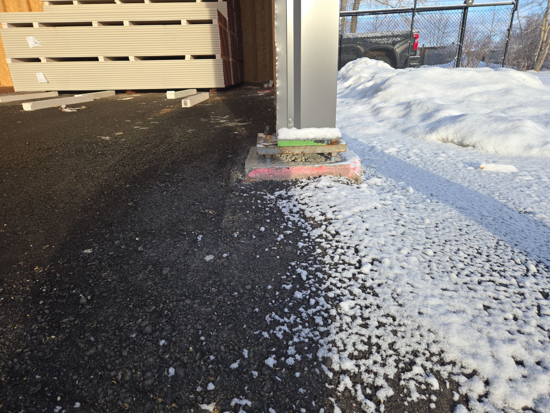 Foundation Building Material Slips by Blue Room Construction LLC