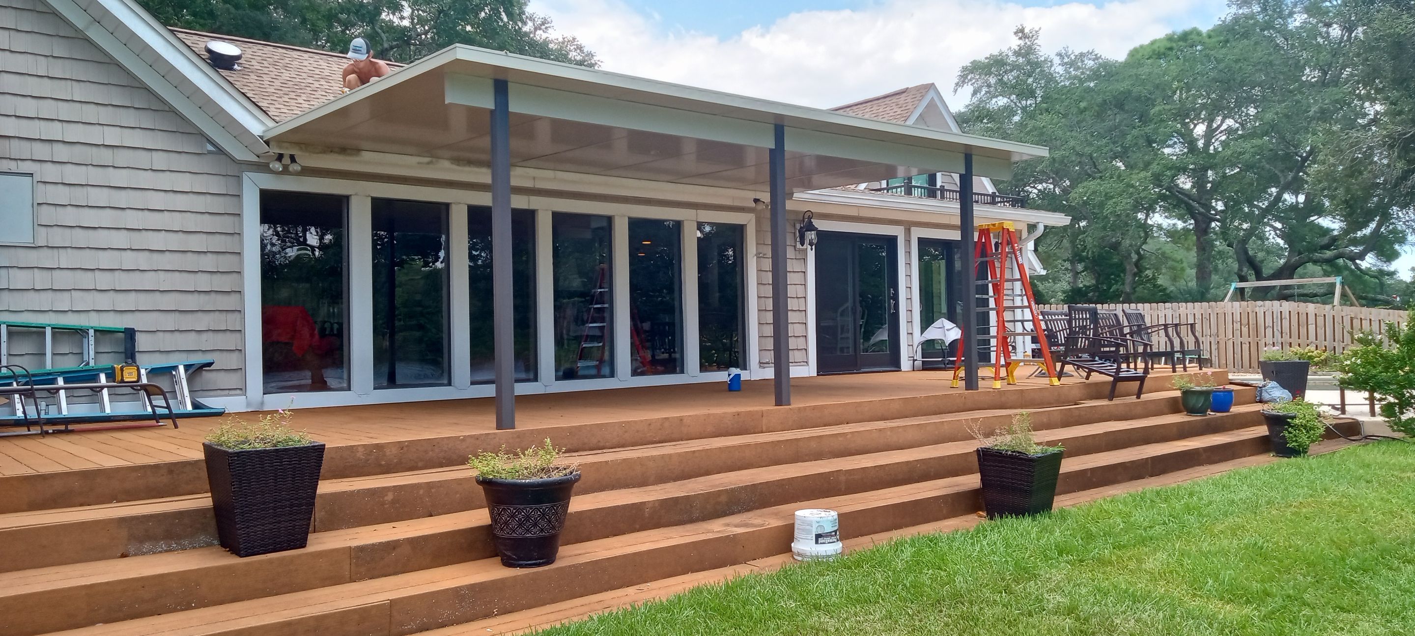 Pergola Style Patio Cover by Titan Sunrooms