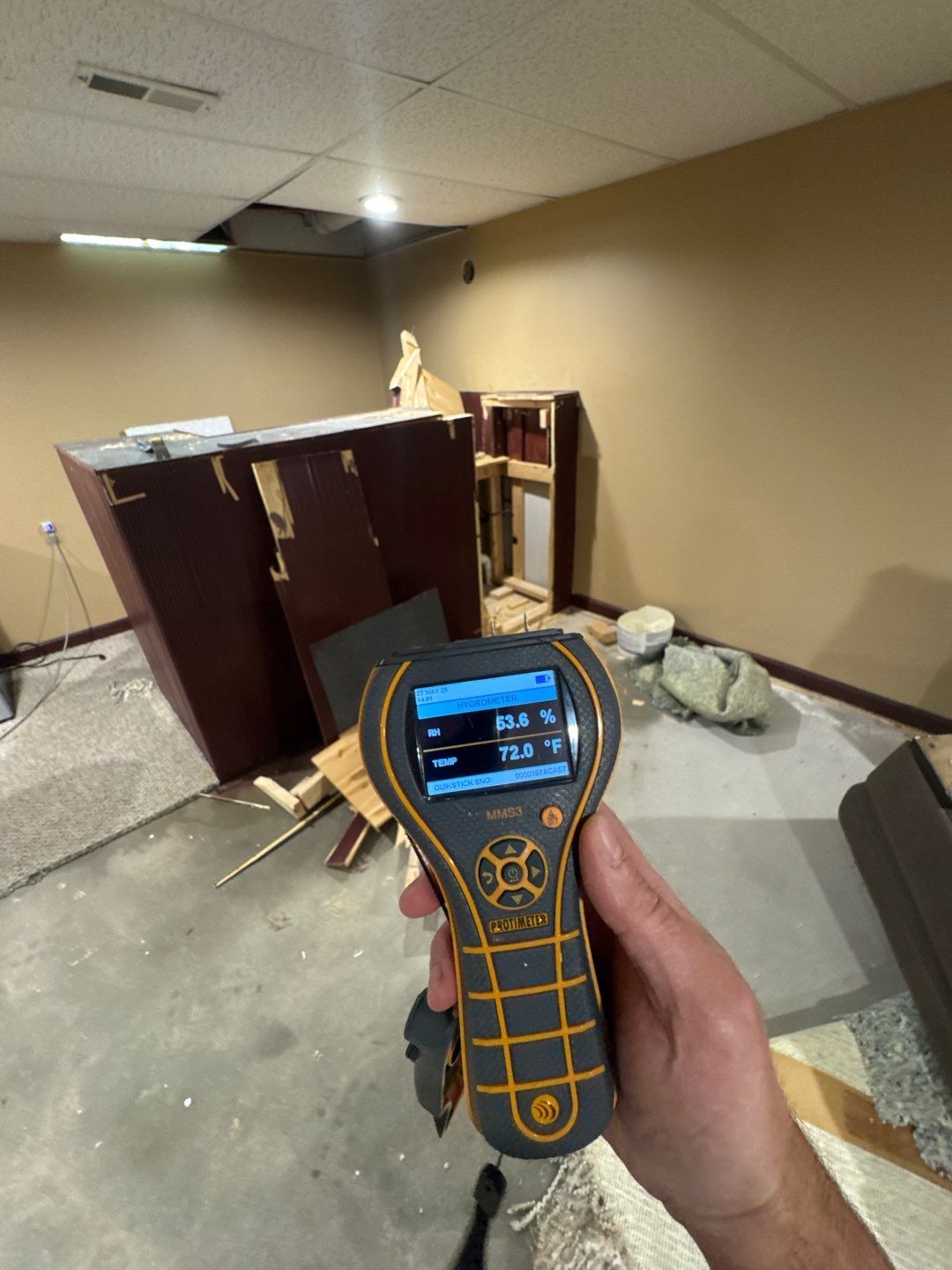 Project in West Bloomfield by EzDry Water Mitigation & Property Restoration