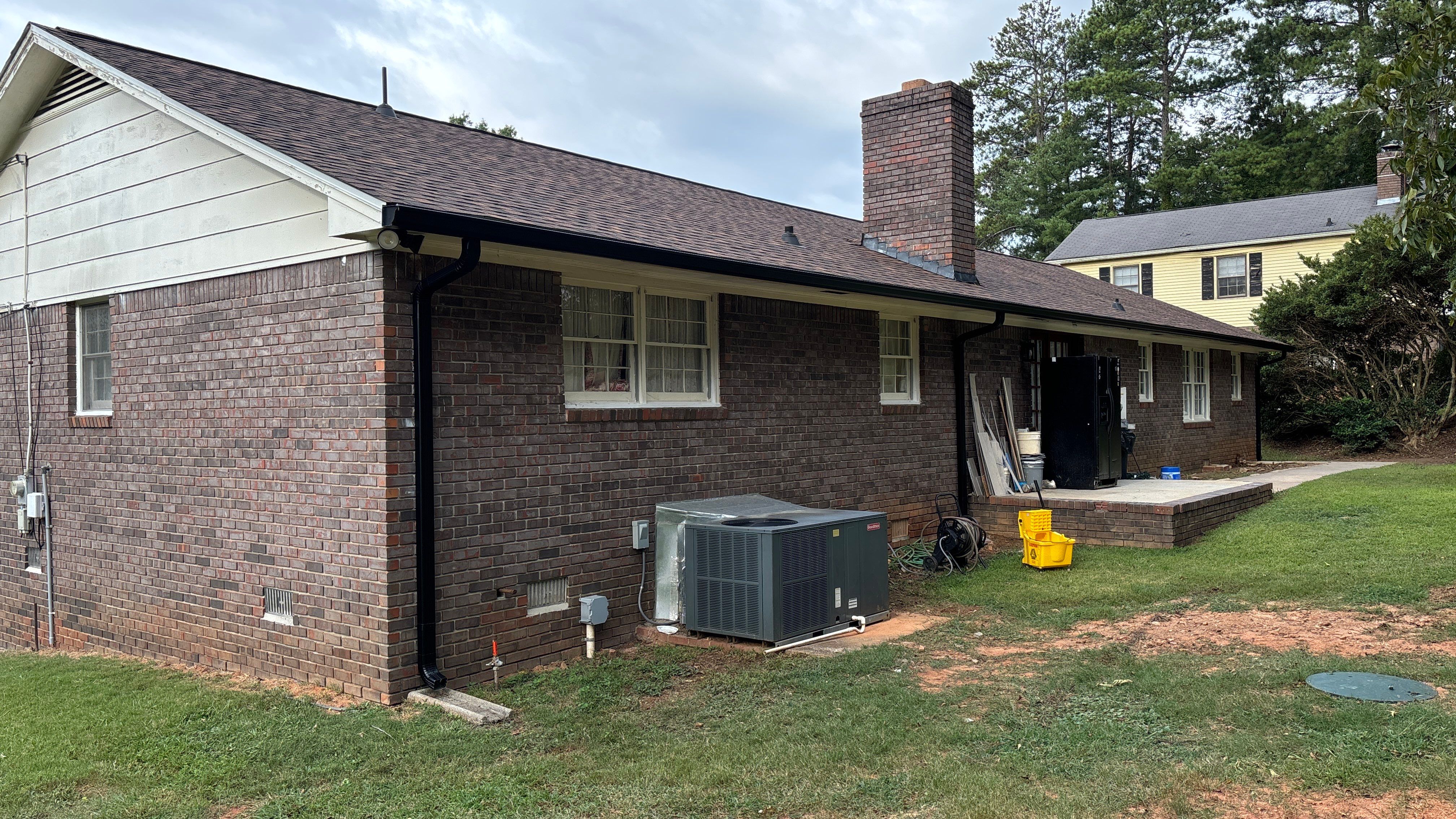 Replace gutters and downspouts  by Deerfield Roofing LLC