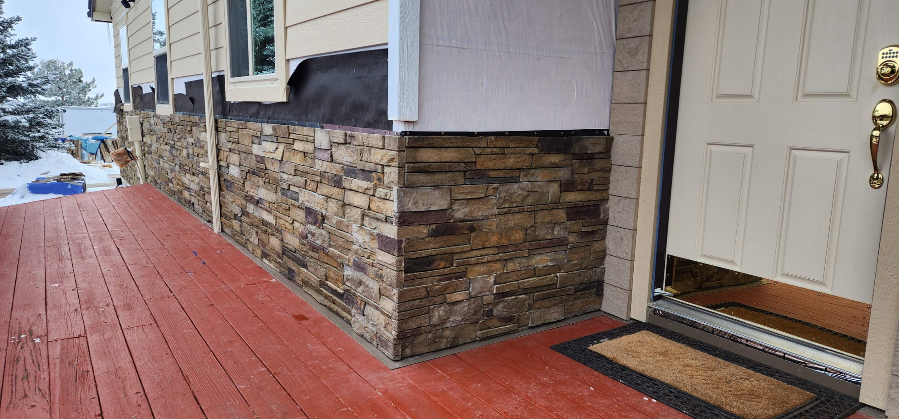 Setting the pace with Versetta Stone and Lp Smartside by 1st choice windows and siding