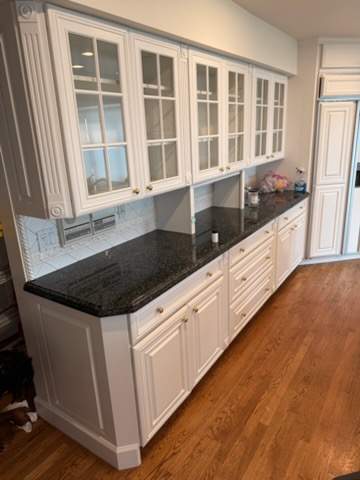 Grosse Ile Kitchen Cabinet Refinishing Update by Top Shelf Painter