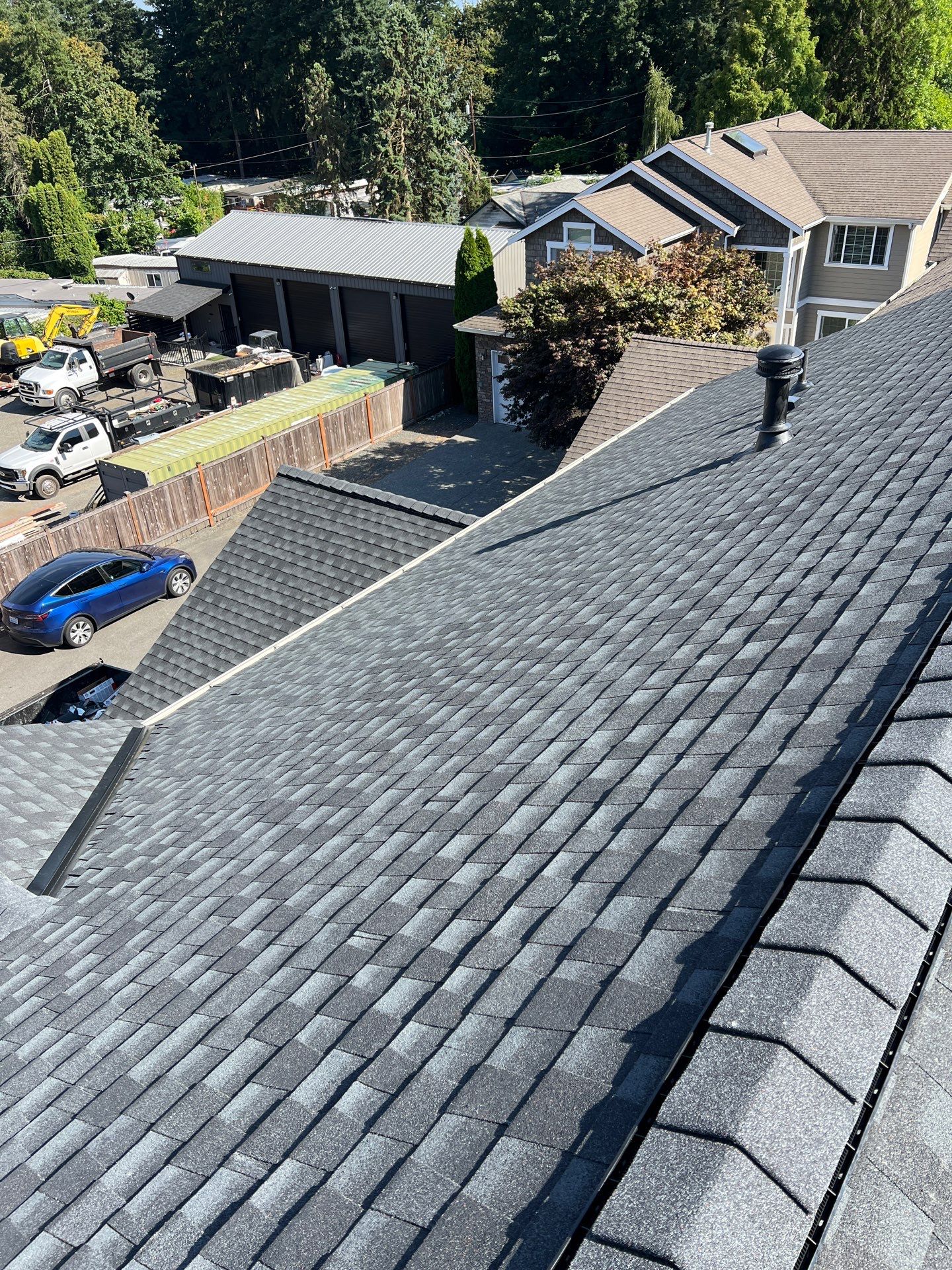 Residential Roofing Installation using GAF HDZ Shingles by Roofing Formula LLC