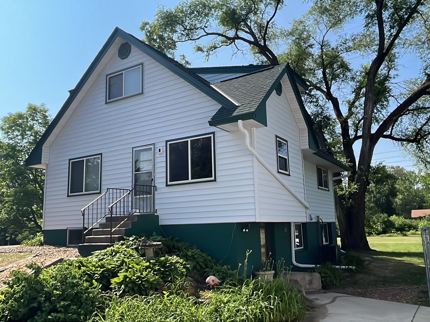 Full Exterior Restoration – Roof, Siding & Gutters | Insurance Approved | Hunter Green & Glacier White by First Impressions Exteriors