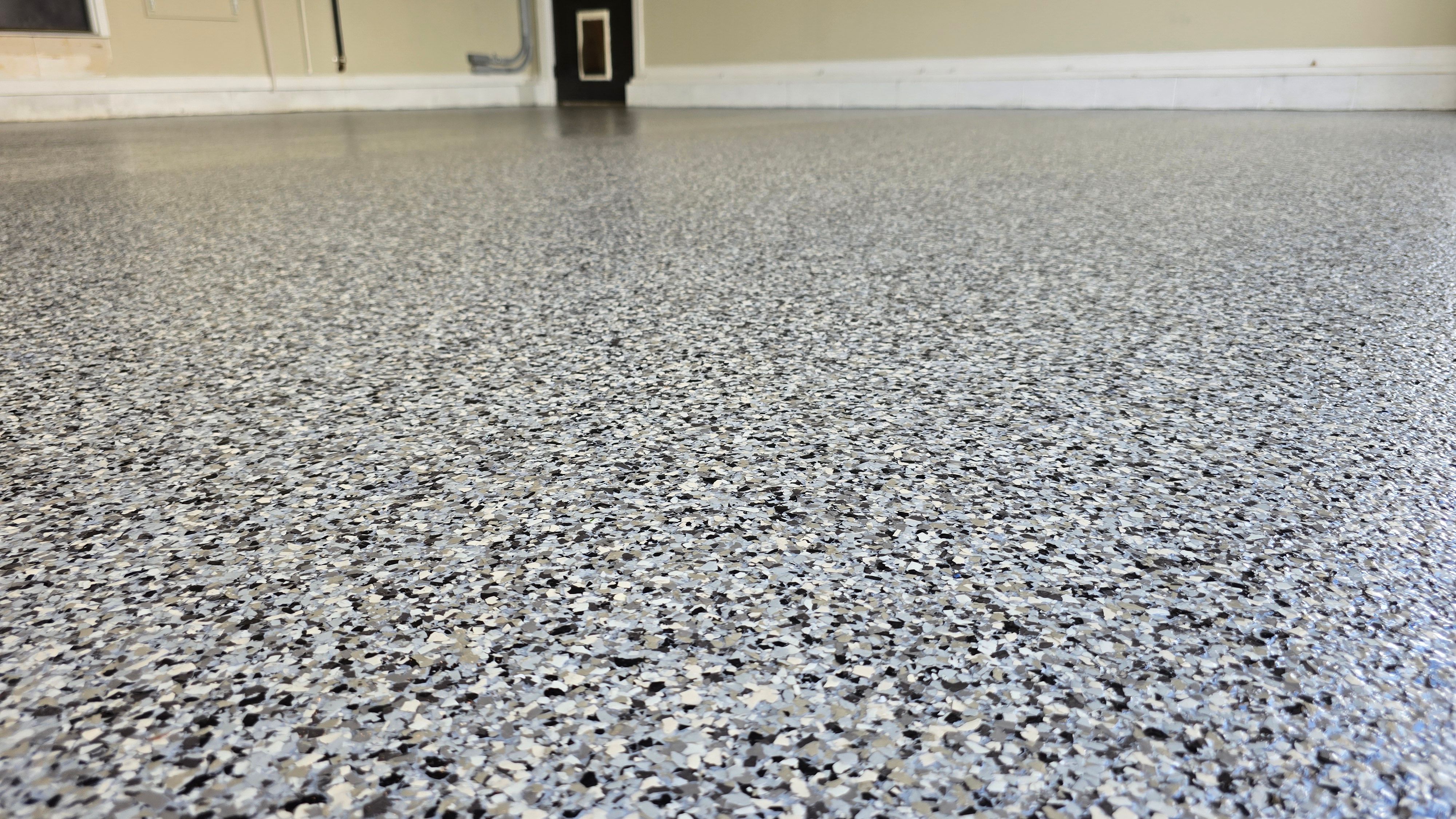 Two garages completed using Hog and Morel  by Elite Floor Solutions
