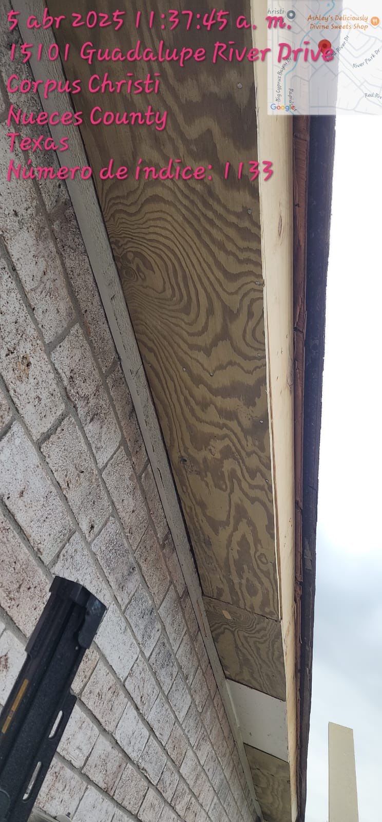 Run down on River Drive by Bayfront Roofing and Construction