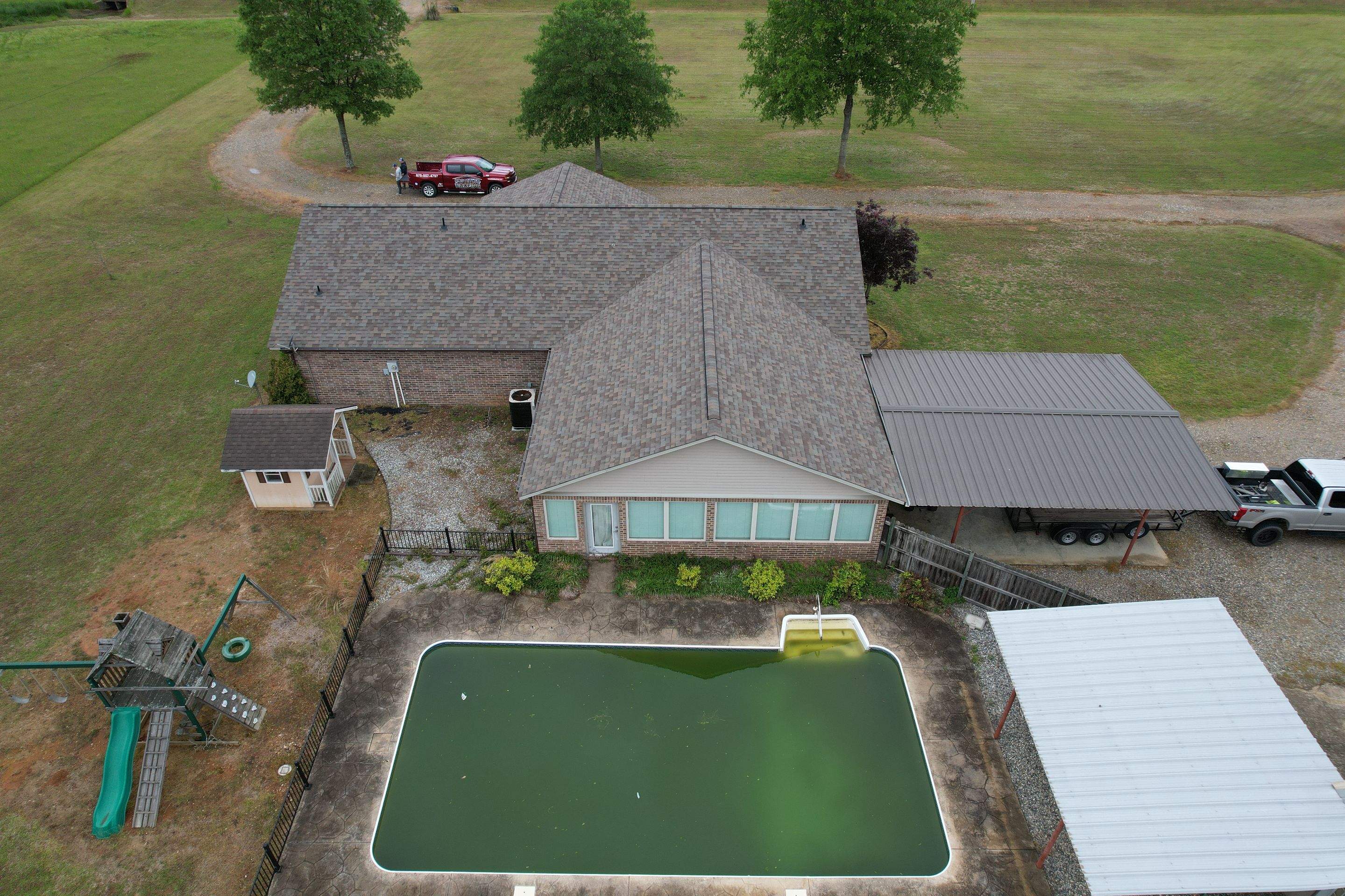 Residential Shingle Reroof using Malarkey Vista by Hostetler Roofing