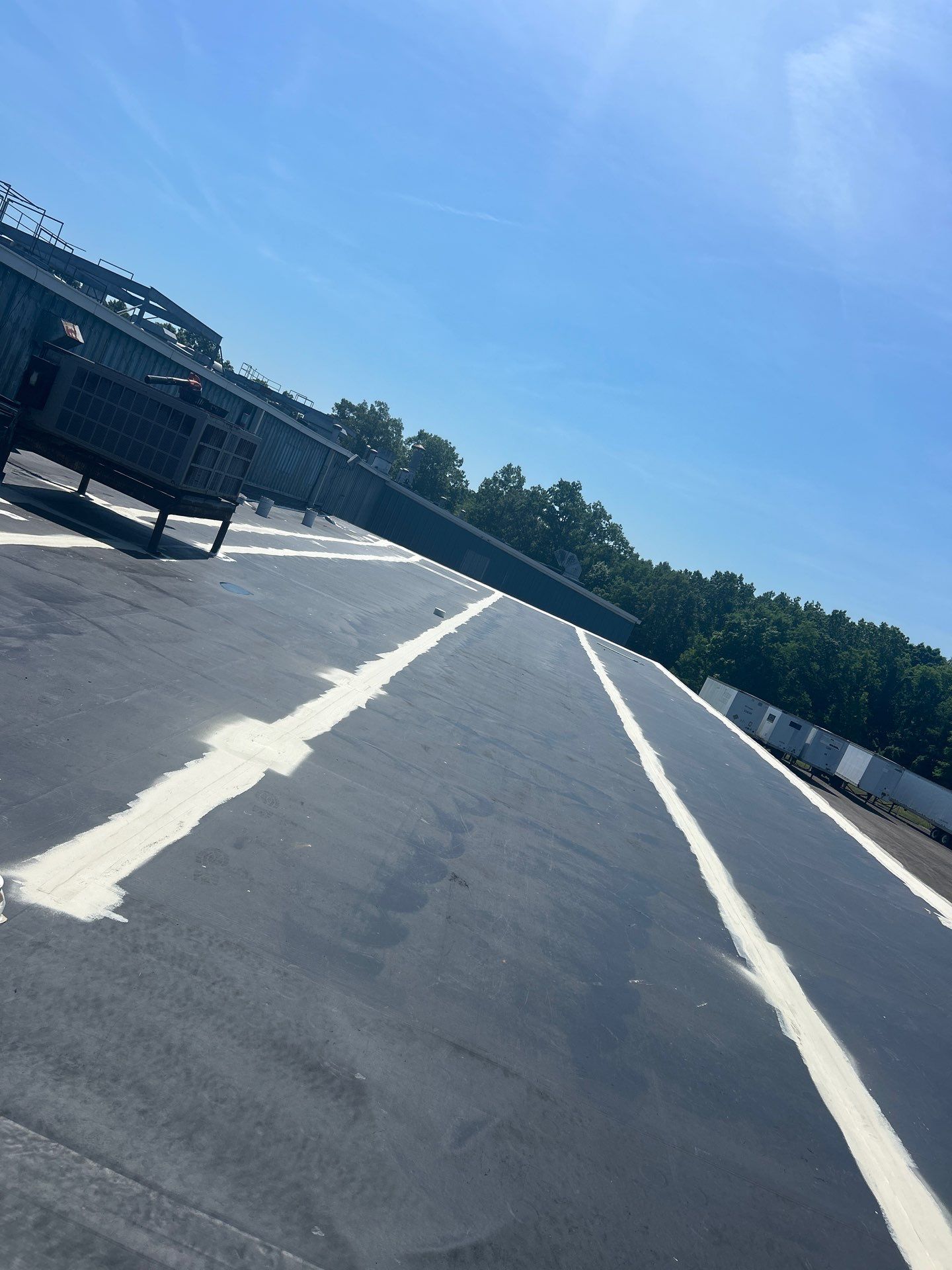 Commercial Roofing Installation using Coatings by Kentucky Commercial Roofing