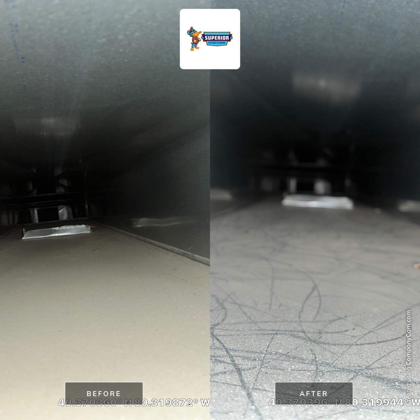 Air Duct Cleaning With a Vacuum Truck in Bulger, PA by Superior Air Duct Cleaning