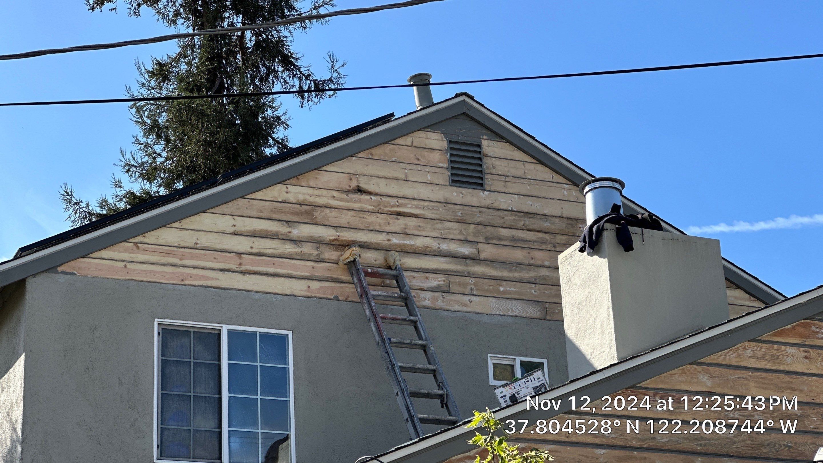 Exterior repaint-siding and stucco by Herrera’s Bay Area Painting inc.