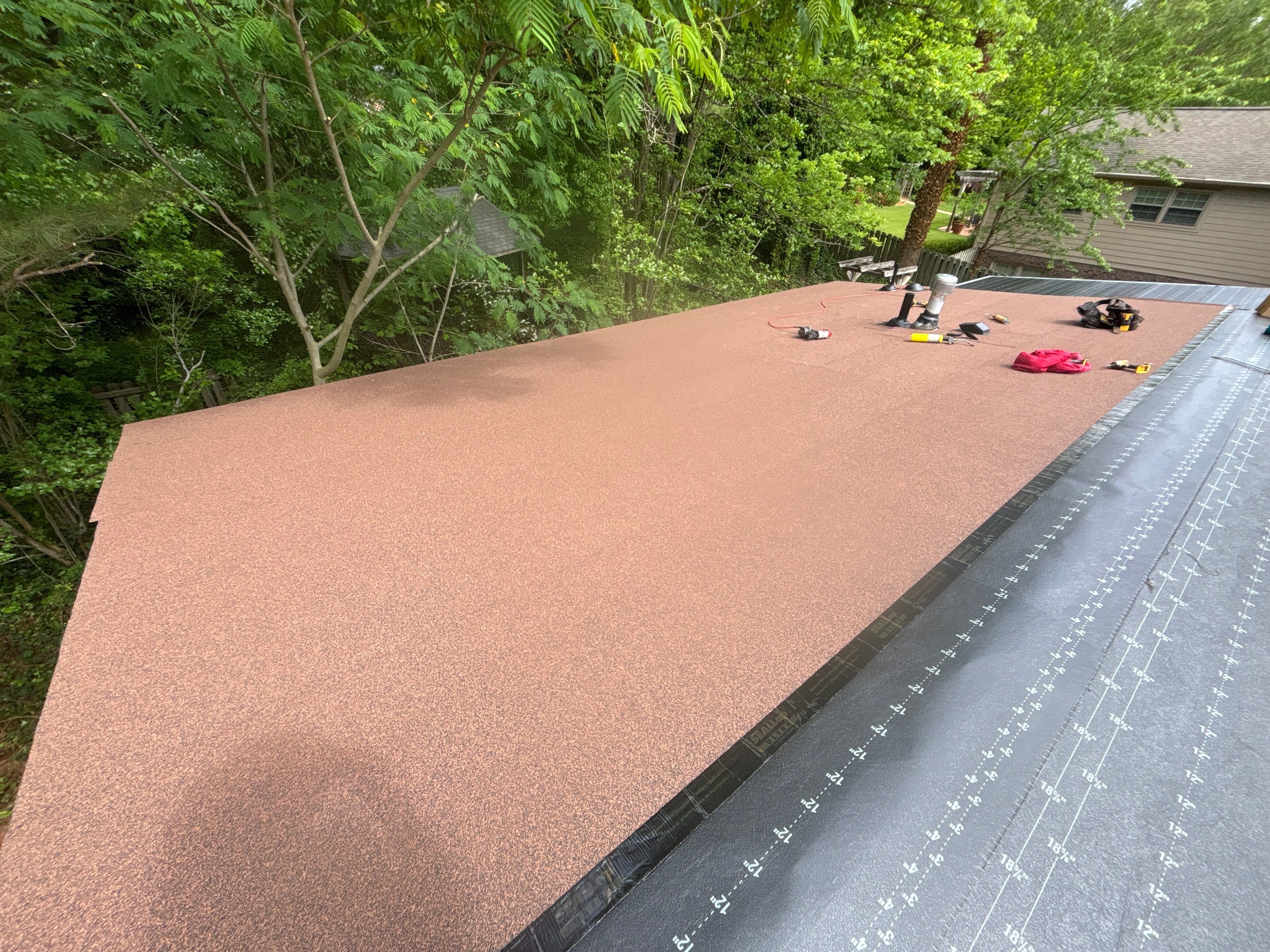 Roof replacement by Deerfield Roofing LLC
