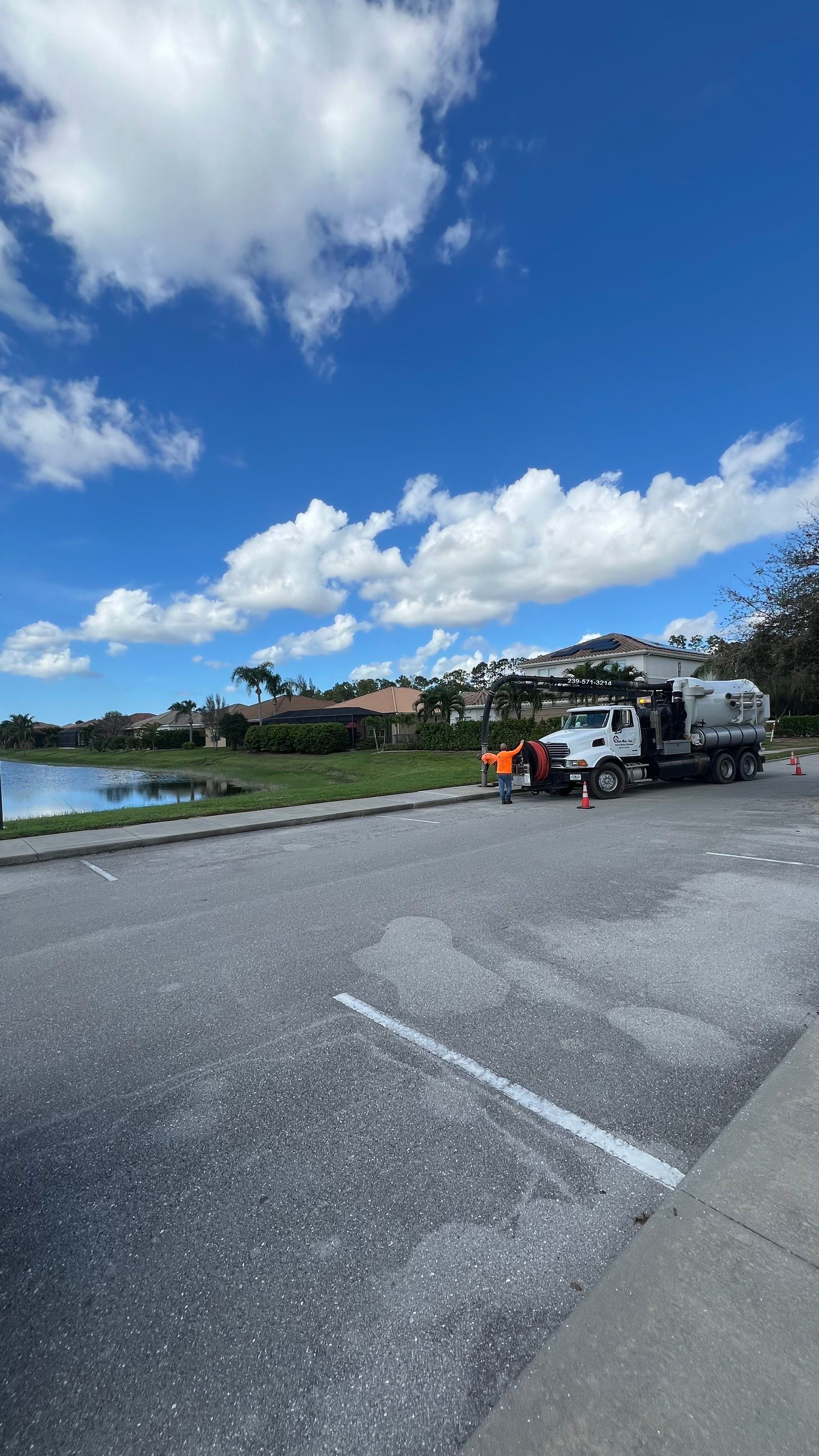Community Stormwater System Catch Basin Cleaning by APS Power & Water