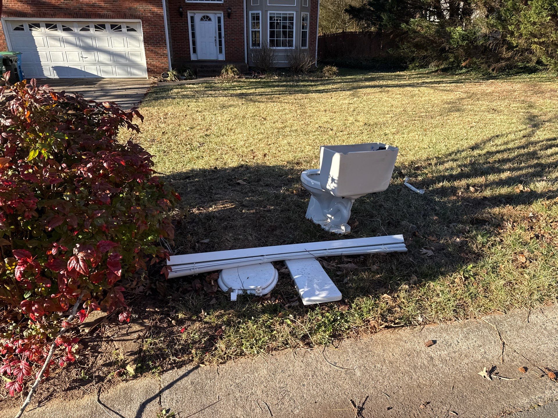 Project in Matthews by Badger Hauling