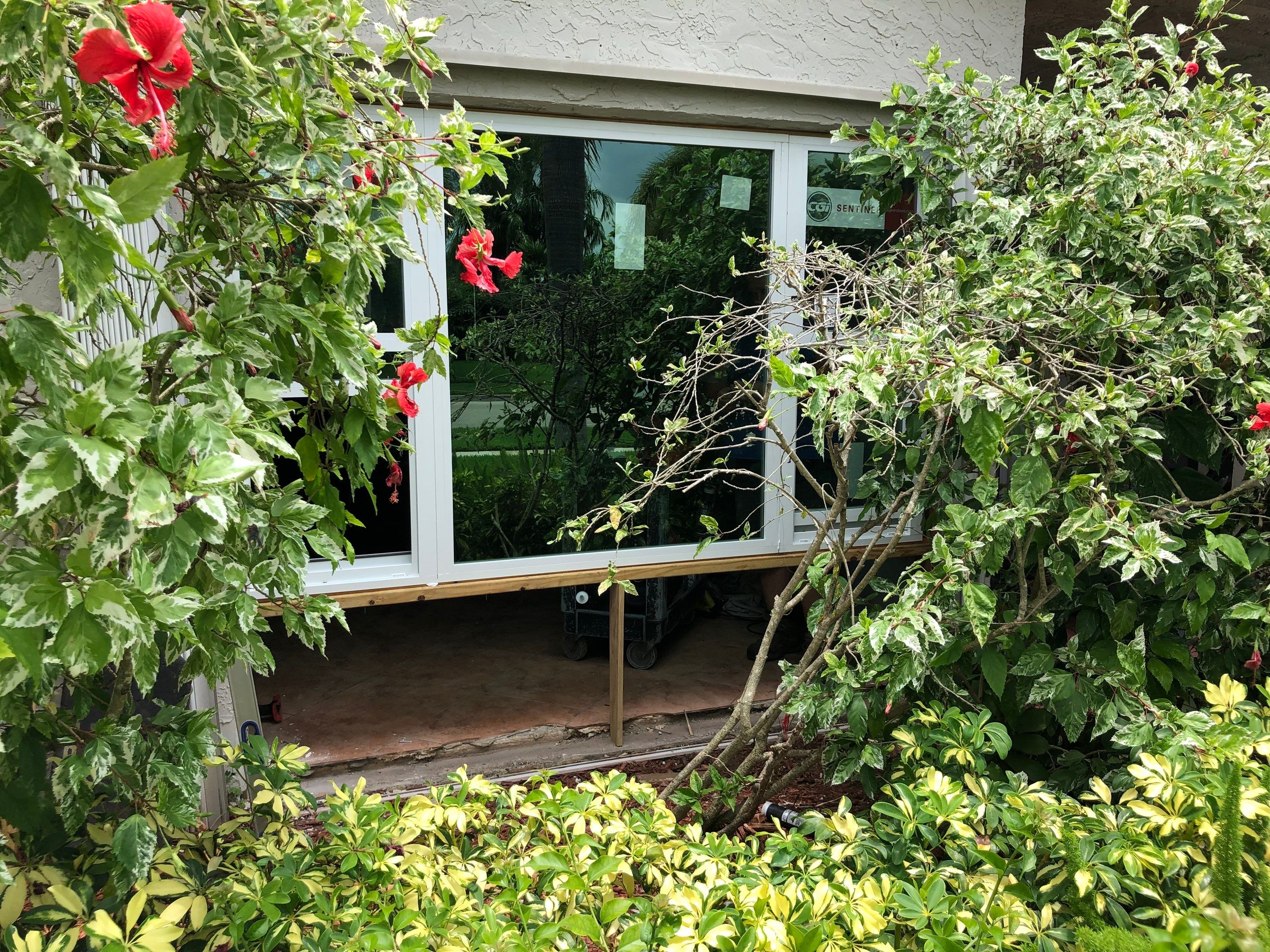 Impact Window Installation & Sliding Glass Door to Window Conversion – Coconut Creek, FL by The Door Doctor of South Florida, Inc.