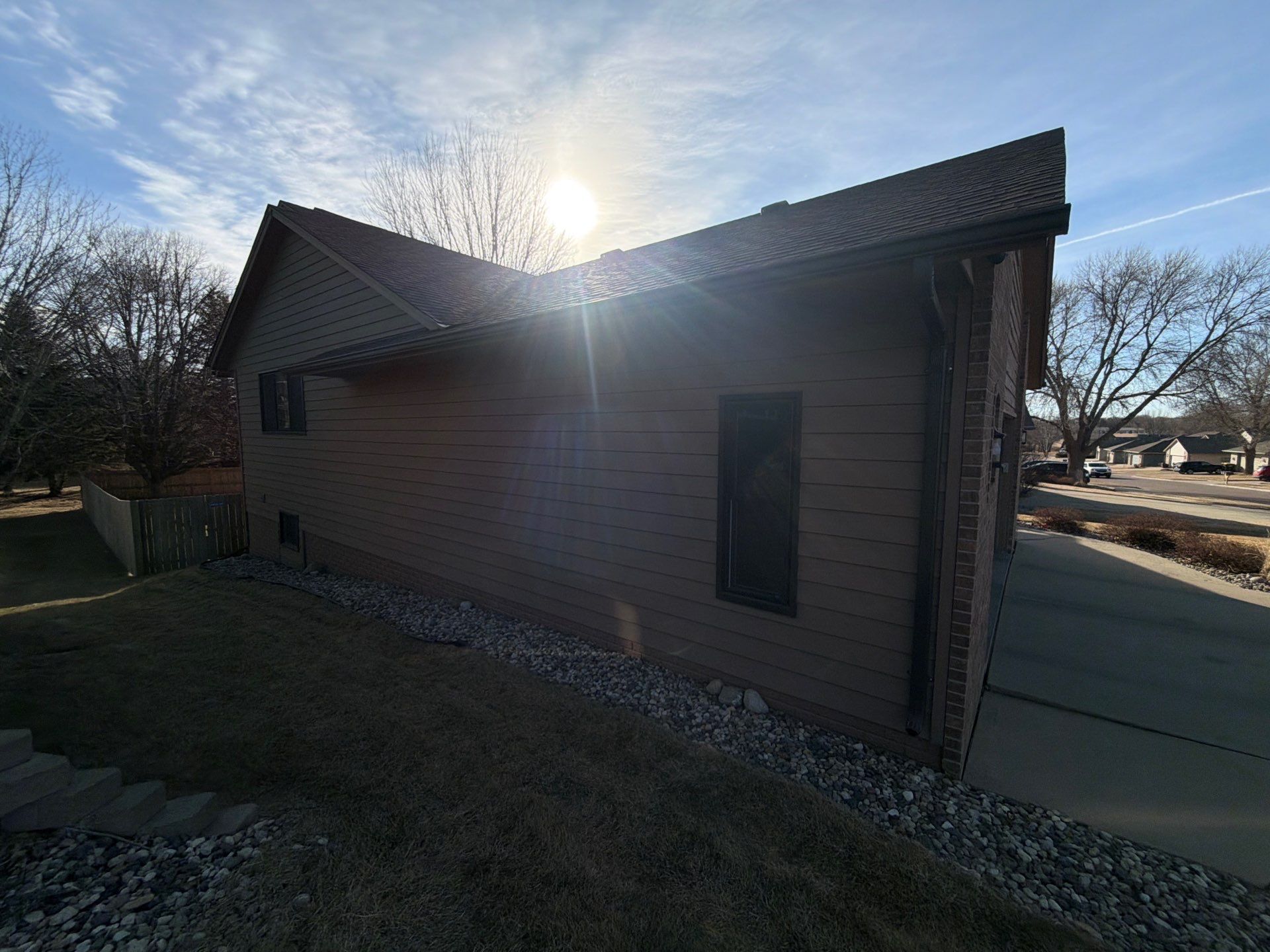 Wood Siding Restoration and Exterior Painting in Sioux Falls by Select Painting, Coatings & Garage Cabinets