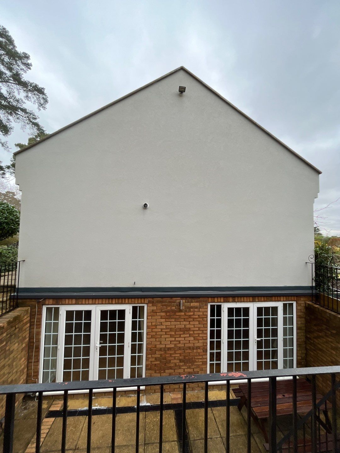 Render Clean using Safewash Eco by Ges Exterior Cleaning ltd
