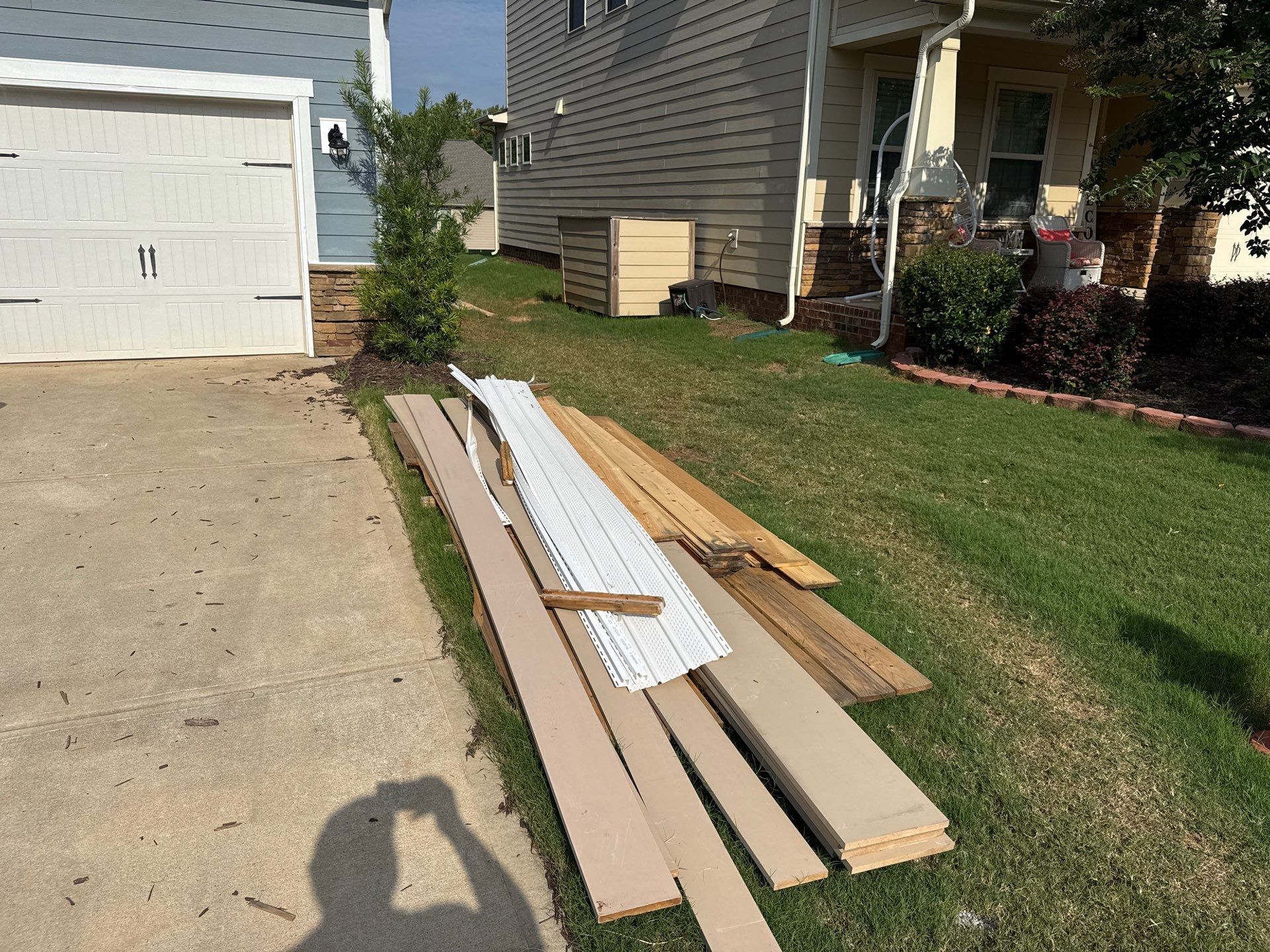 Project in Waxhaw by Badger Hauling