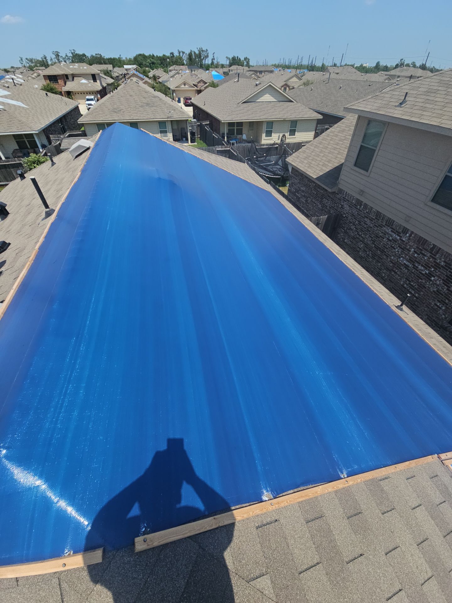 Residential Roofing Repair using Owen's Corning Duration (Lifetime) Shingles by Roof Repair Company