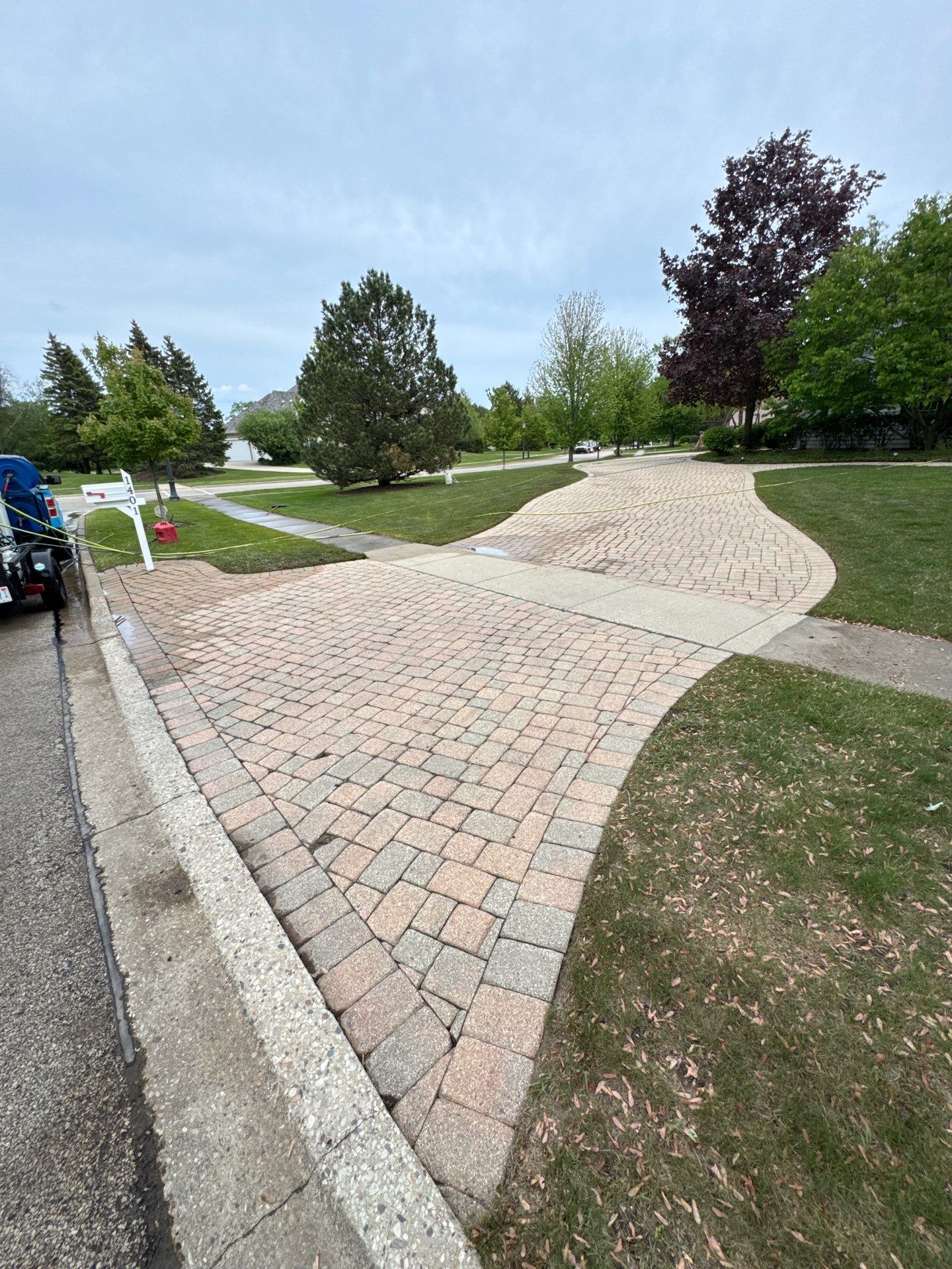 Project in Libertyville by Simmons Power & Soft Washing