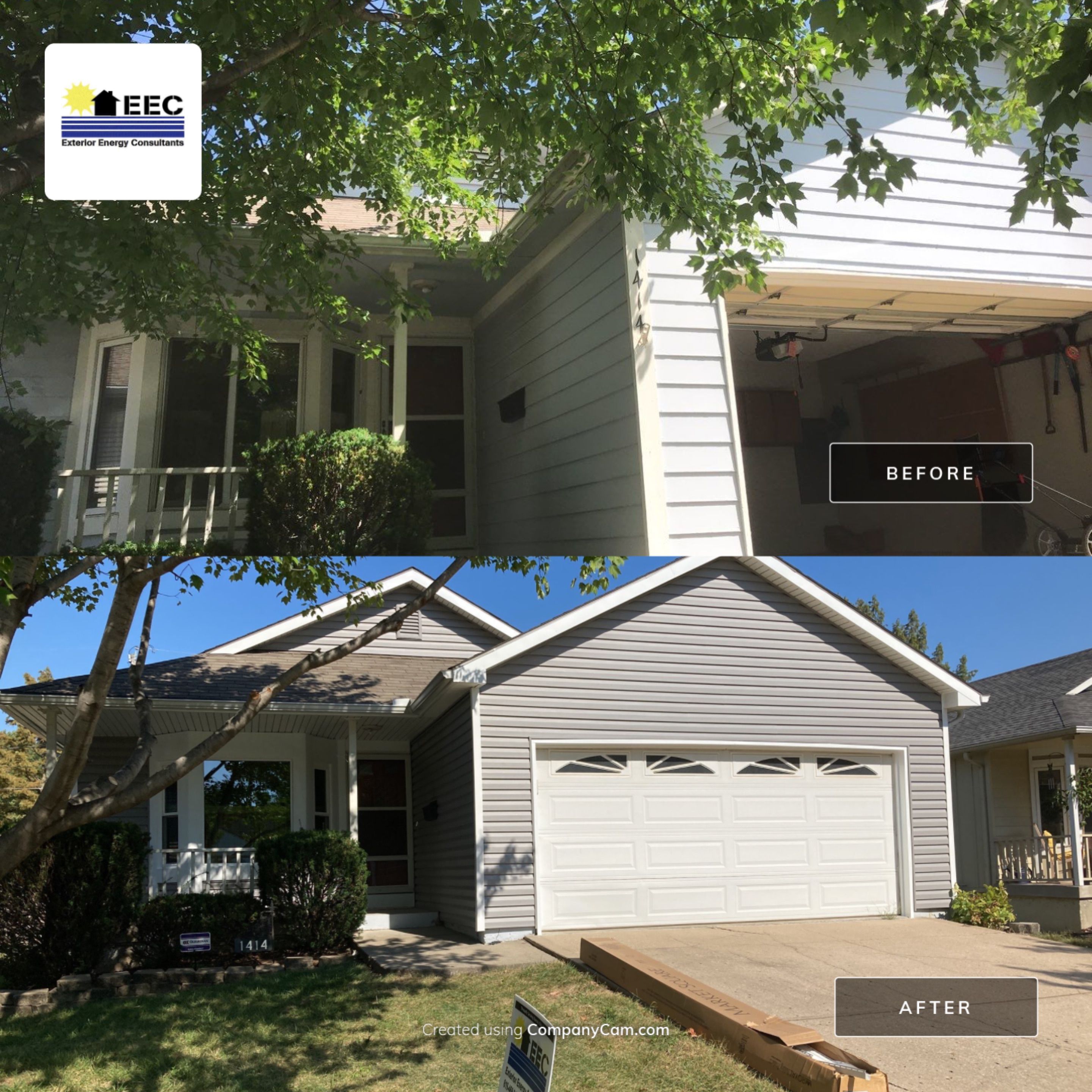 Siding Installation and new Heartland Elite windows by EEC  Windows, Siding & Roofing 
