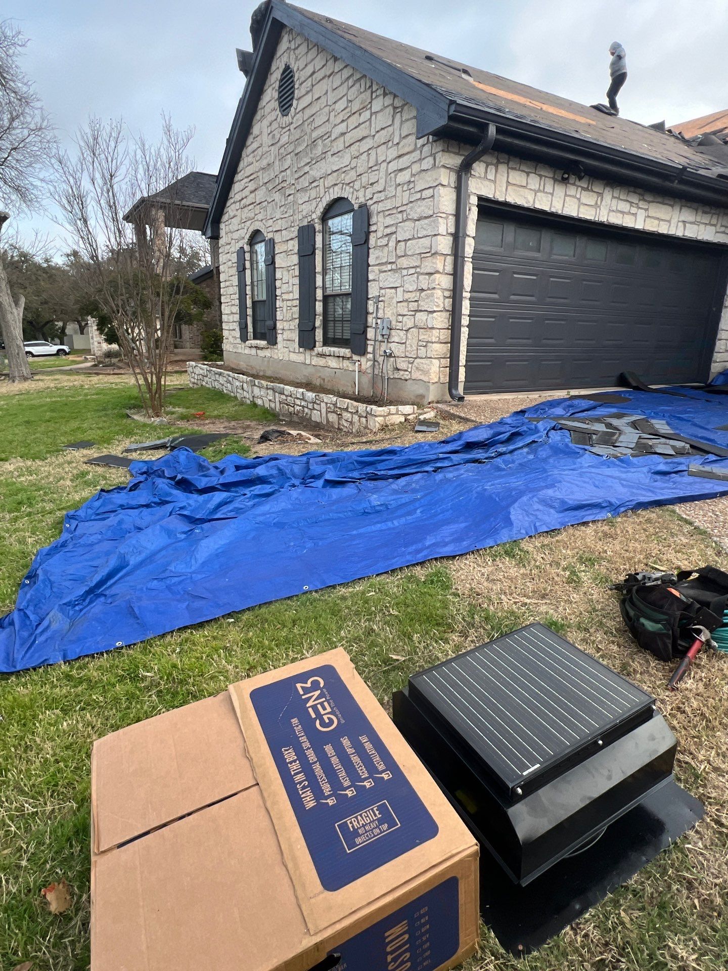 Project in Austin by Rhino Roofing and General Contracting, LLC